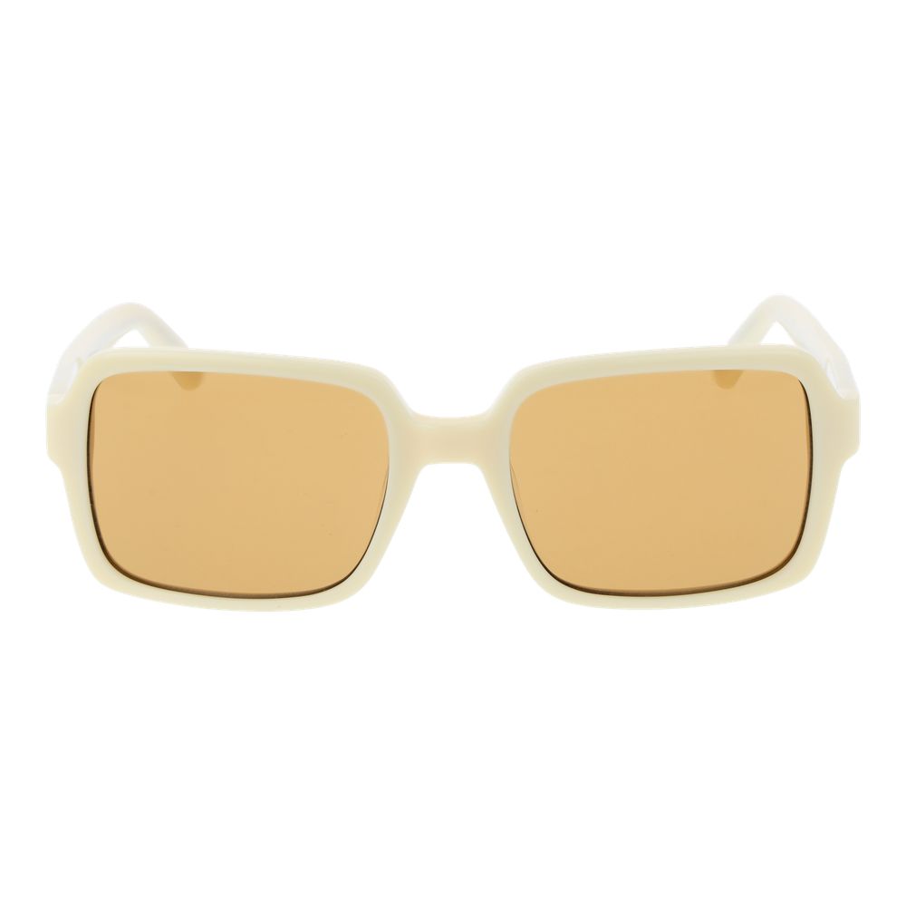 Lunettes de soleil GCDS en plastique beige