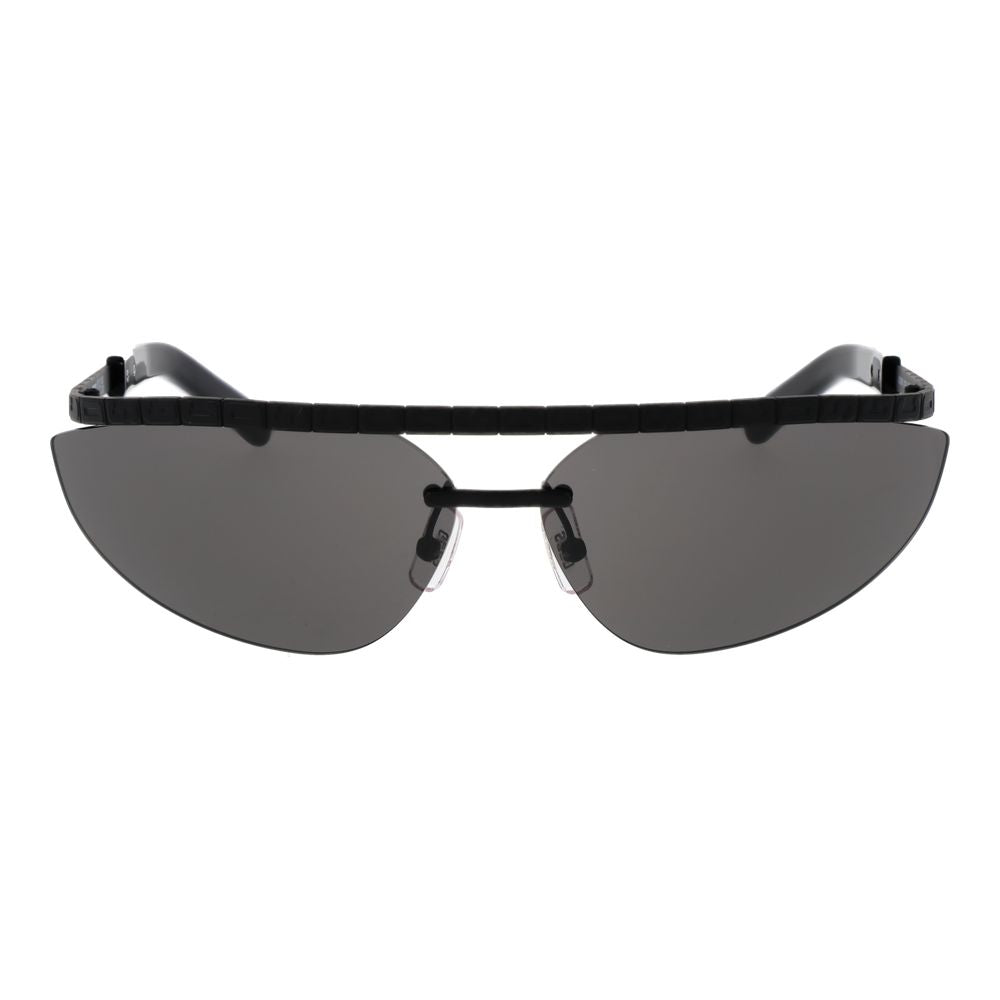Lunettes de soleil GCDS en métal noir