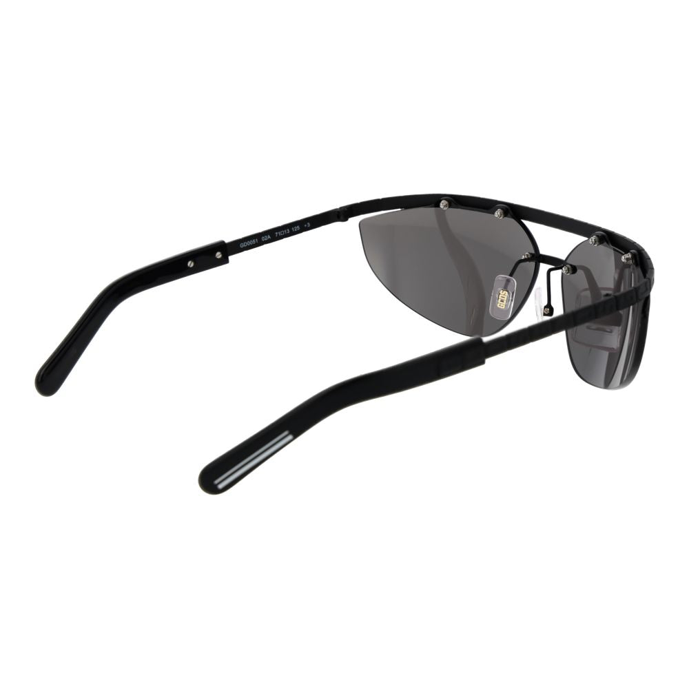 Lunettes de soleil GCDS en métal noir