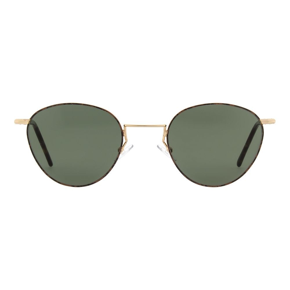 Andy Wolf Gold Sunglasses Unisex