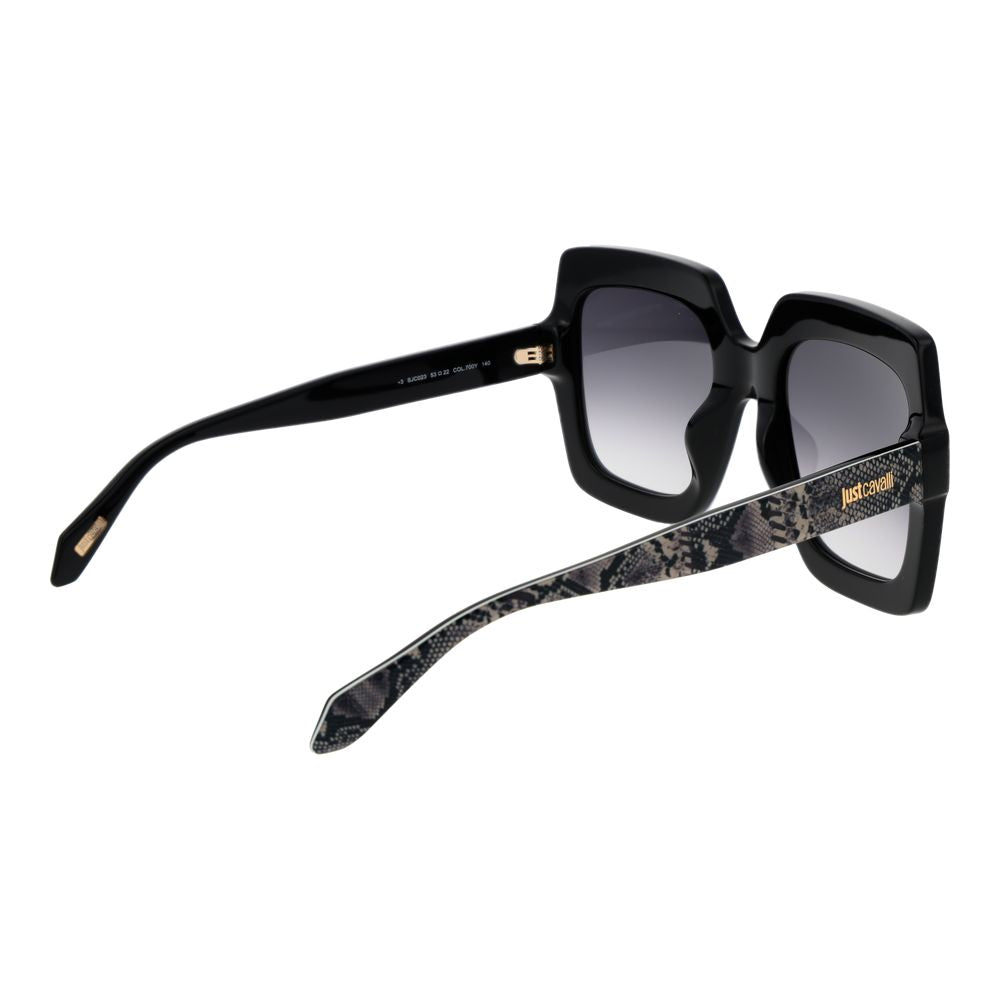 Just Cavalli Black Cellulose Acetate Sunglasses