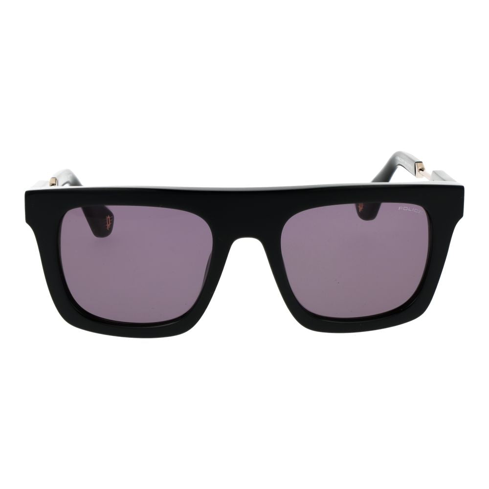 Lunettes de soleil Police en acétate de cellulose noires