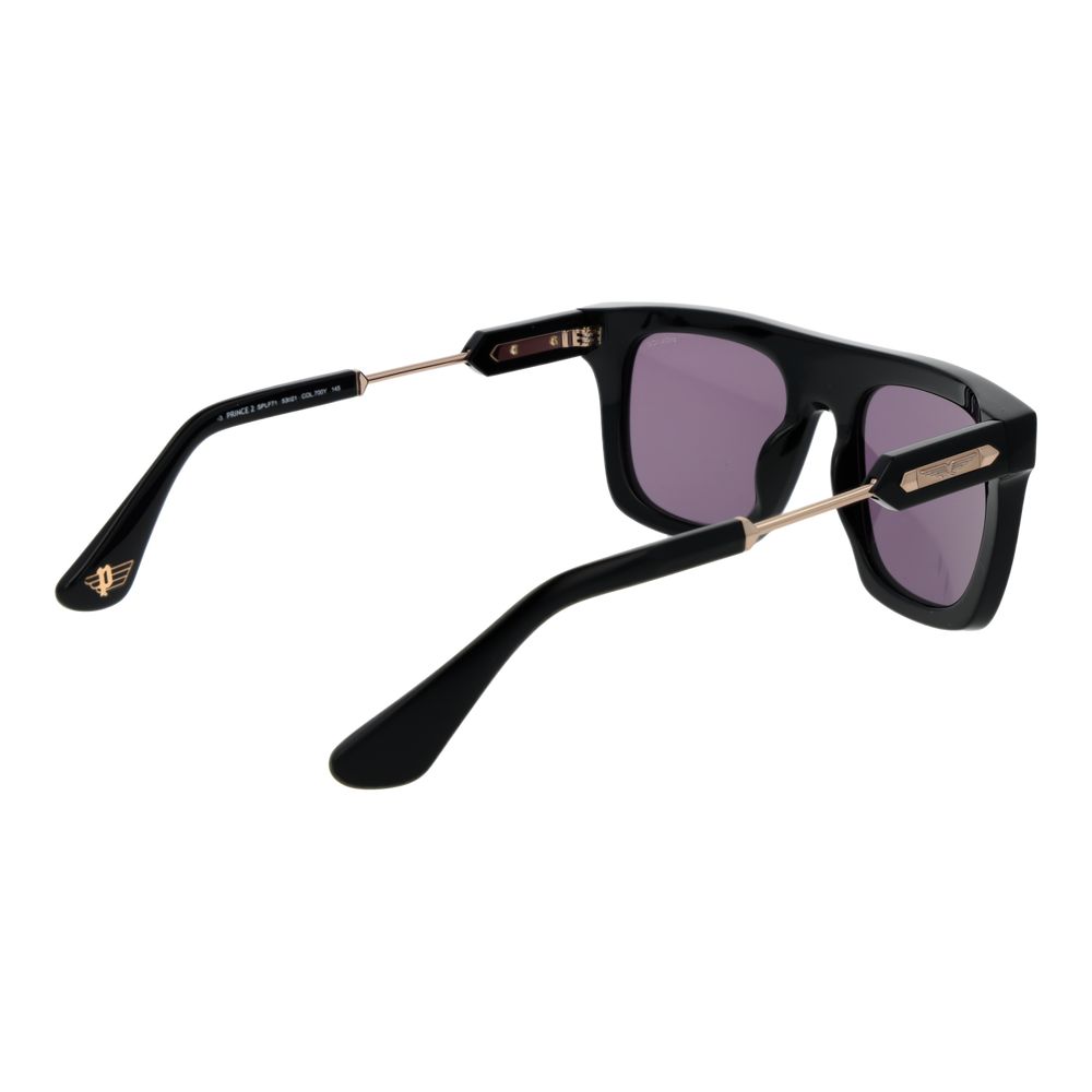 Lunettes de soleil Police en acétate de cellulose noires