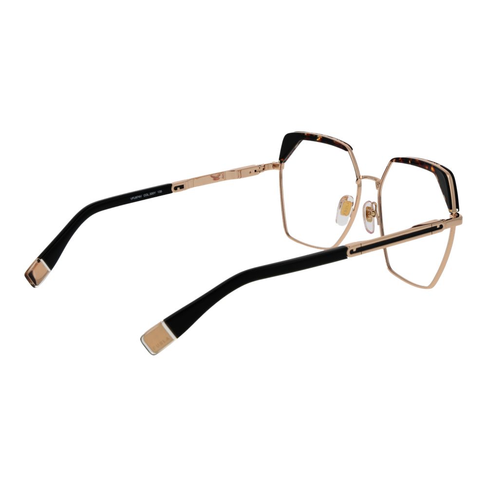 Furla Gold Glasses Frames for Women detail view