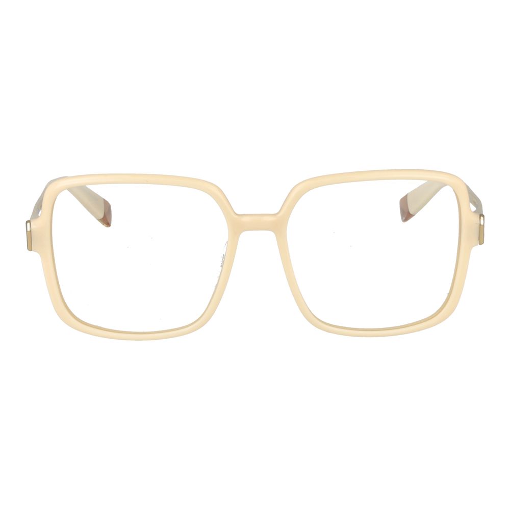 Lunettes (monture) en acétate de cellulose beige Furla