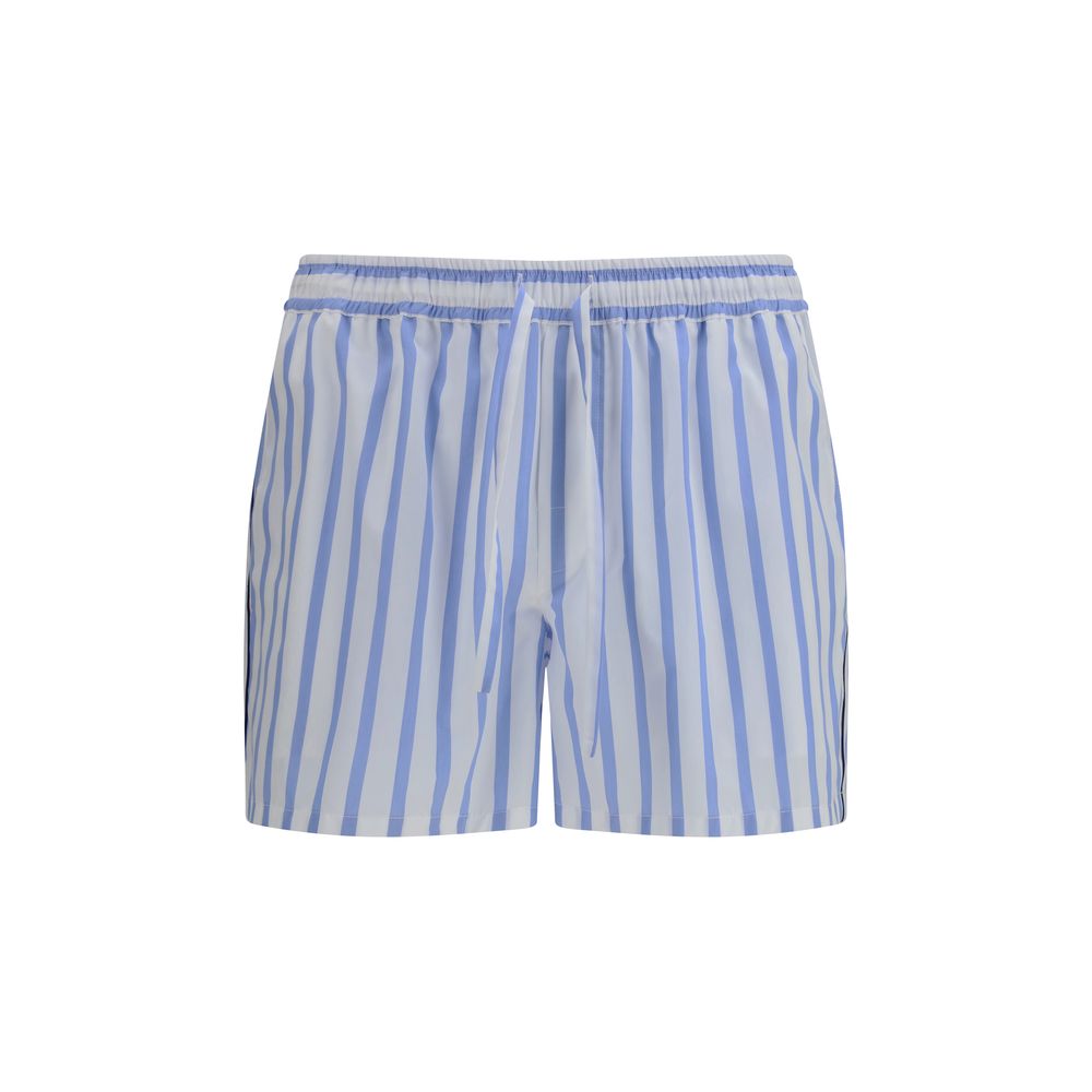 Shorts Bermuda en coton bleu Dolce & Gabbana