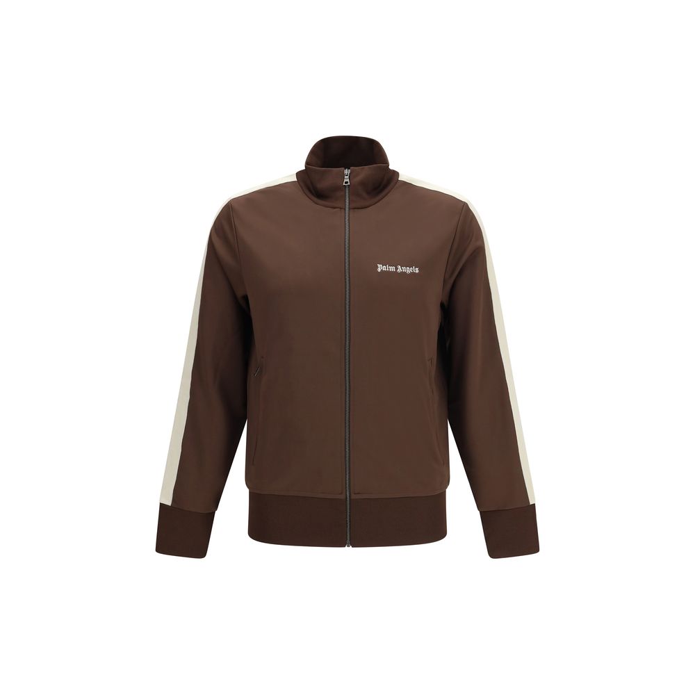 Palm Angels Brown Shell Jacket for Men