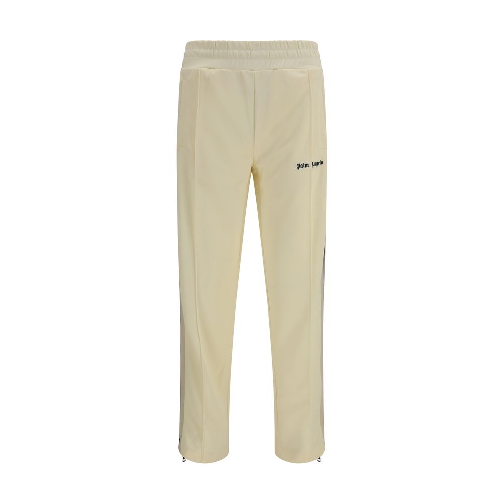 Palm Angels Beige Polyester Athletic Pants