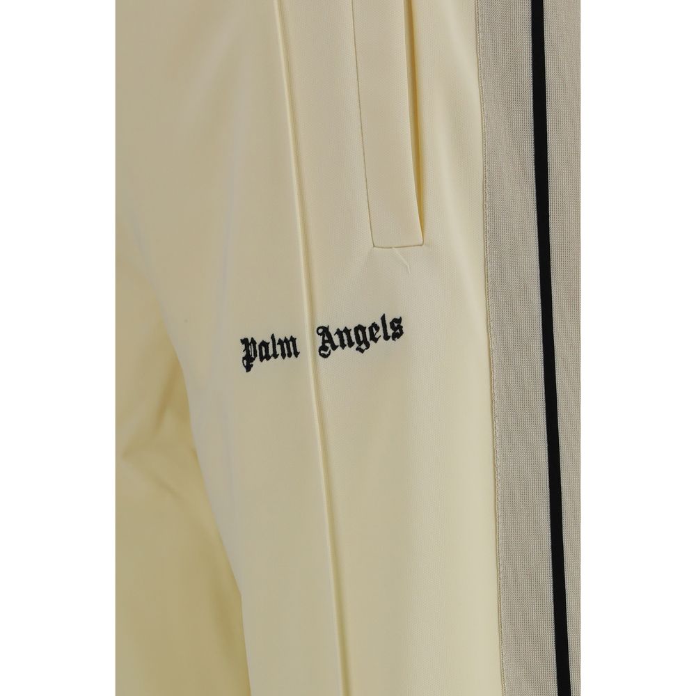 Palm Angels Beige Polyester Athletic Pants