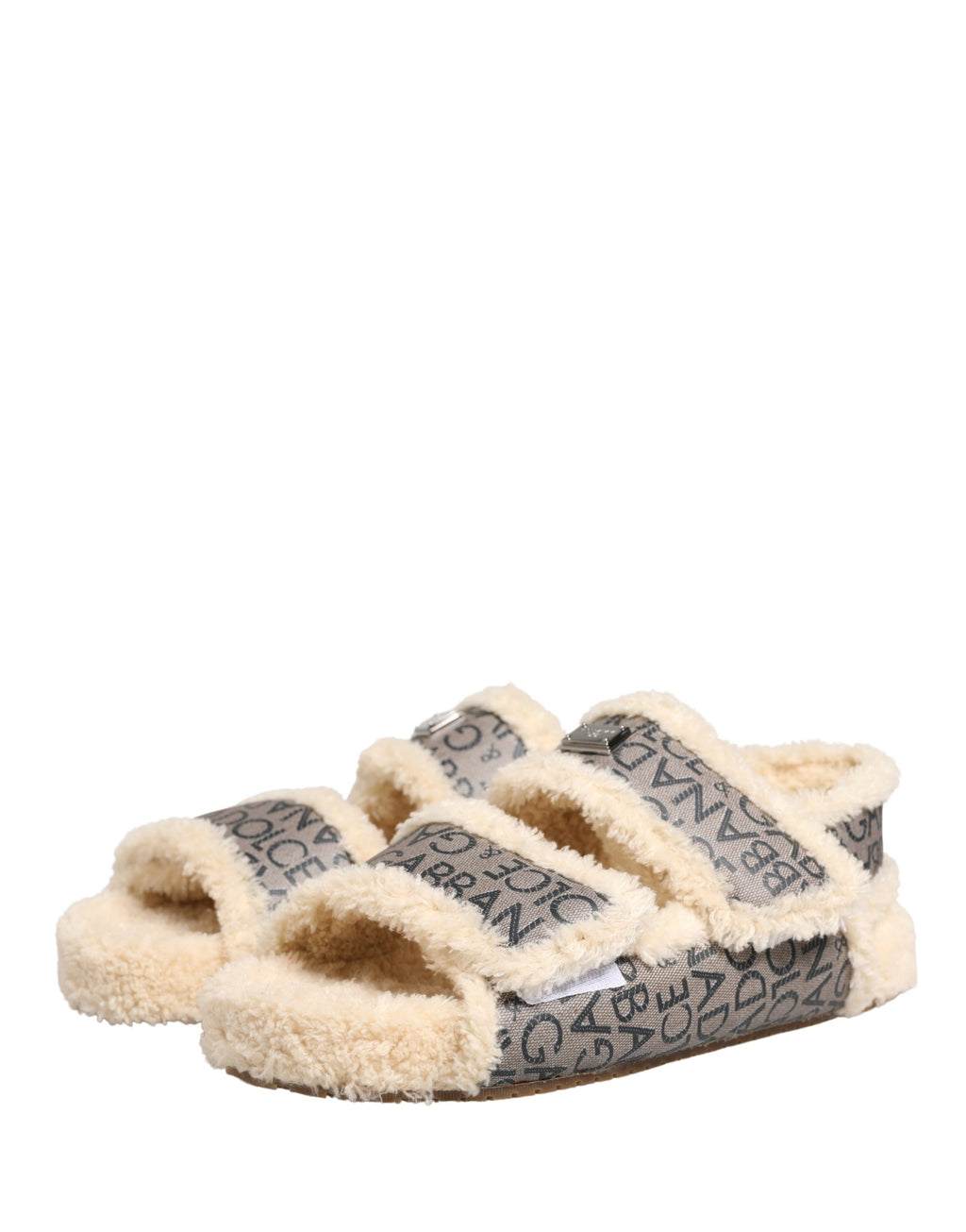 Dolce & Gabbana Beige Slides for Men additional view