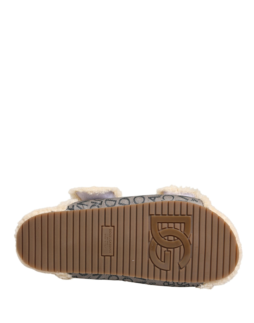 Dolce & Gabbana Beige Slides for Men additional view