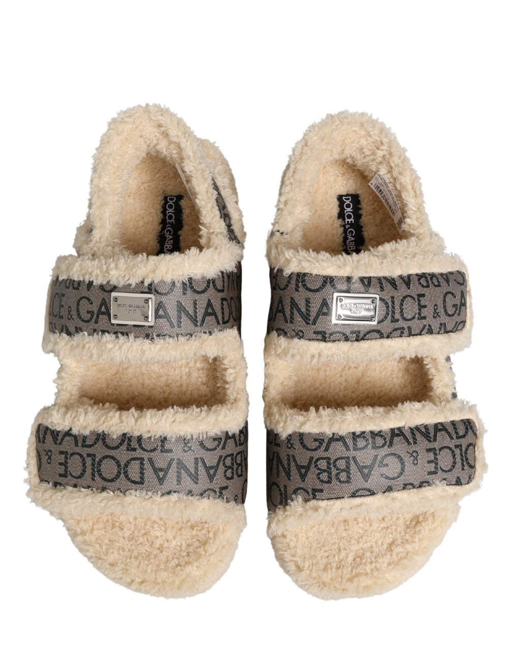 Dolce & Gabbana Beige Sandals side view
