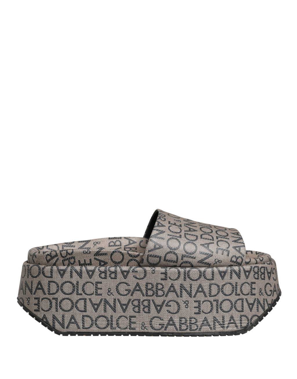 Dolce & Gabbana Grey Slides for Men