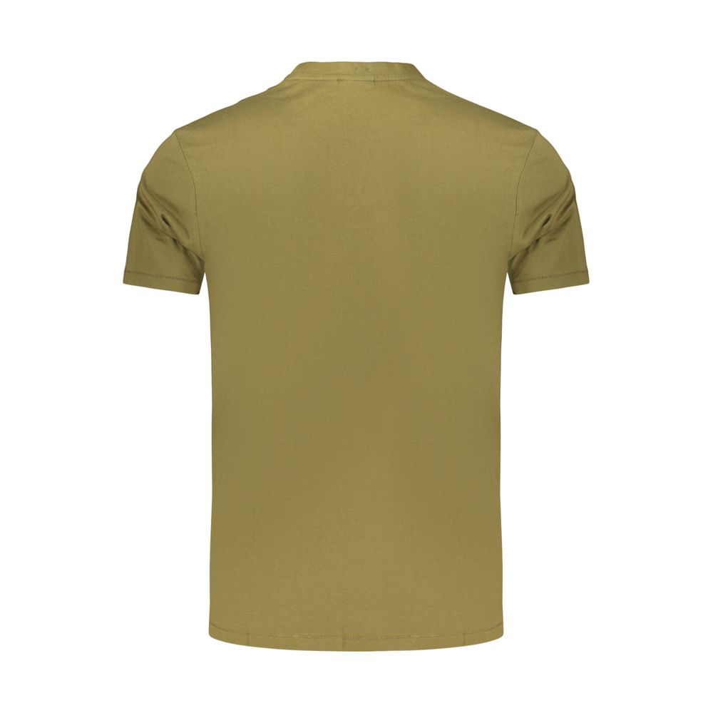 T-shirt Napapijri vert en coton pour homme