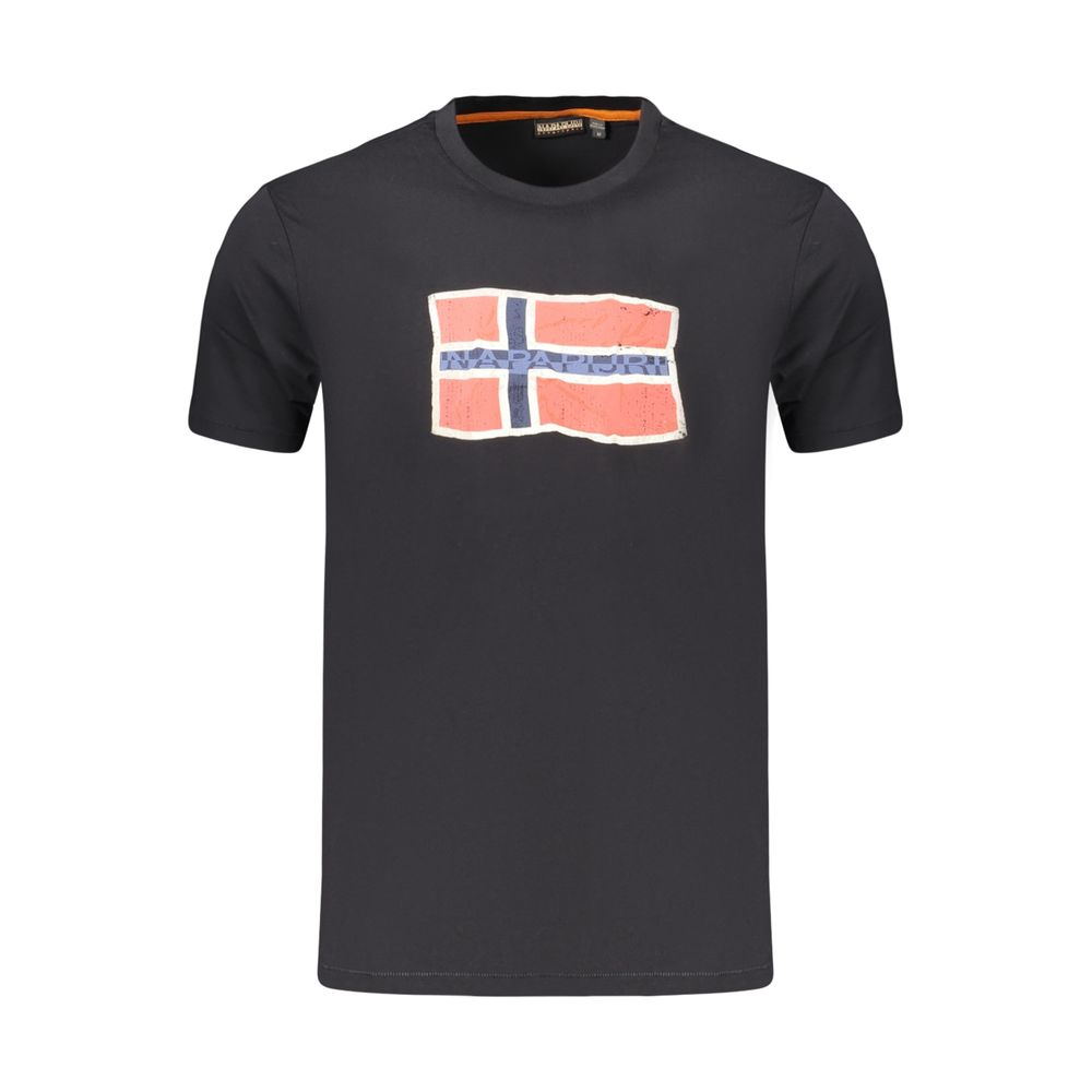 Chemise en Coton Noir Homme Napapijri