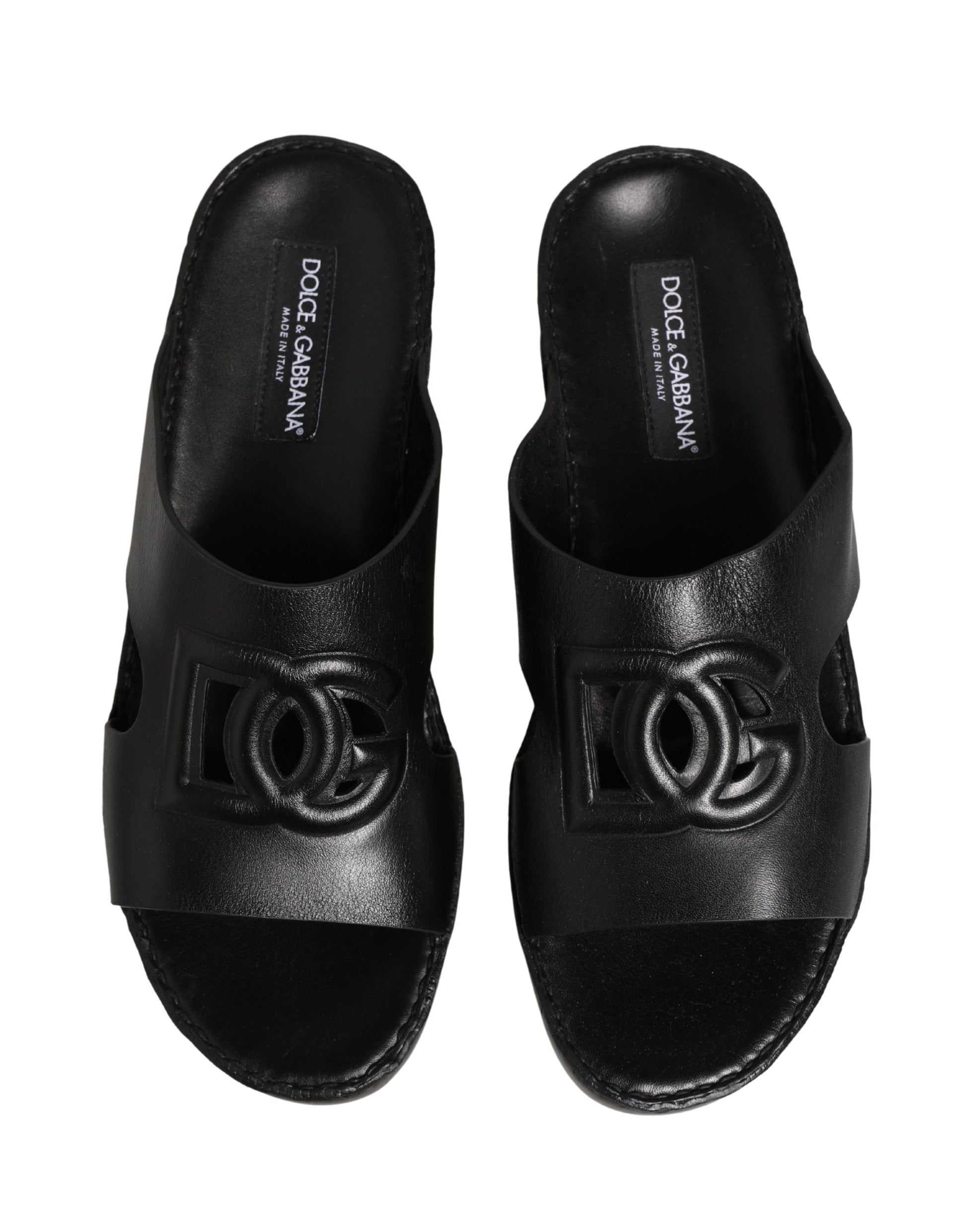 Dolce & Gabbana Black Slides for Men additional view