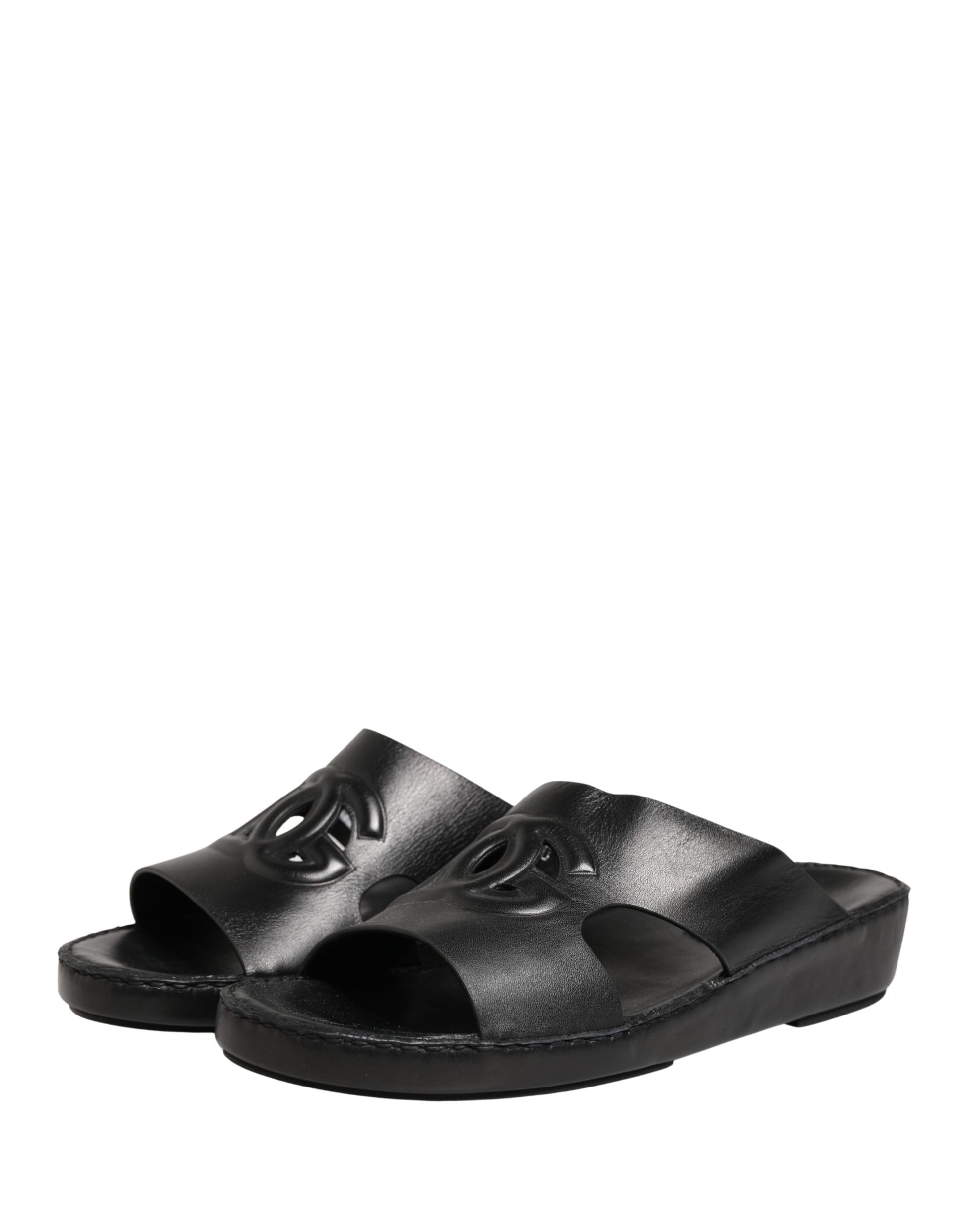 Dolce & Gabbana Black Slides for Men additional view