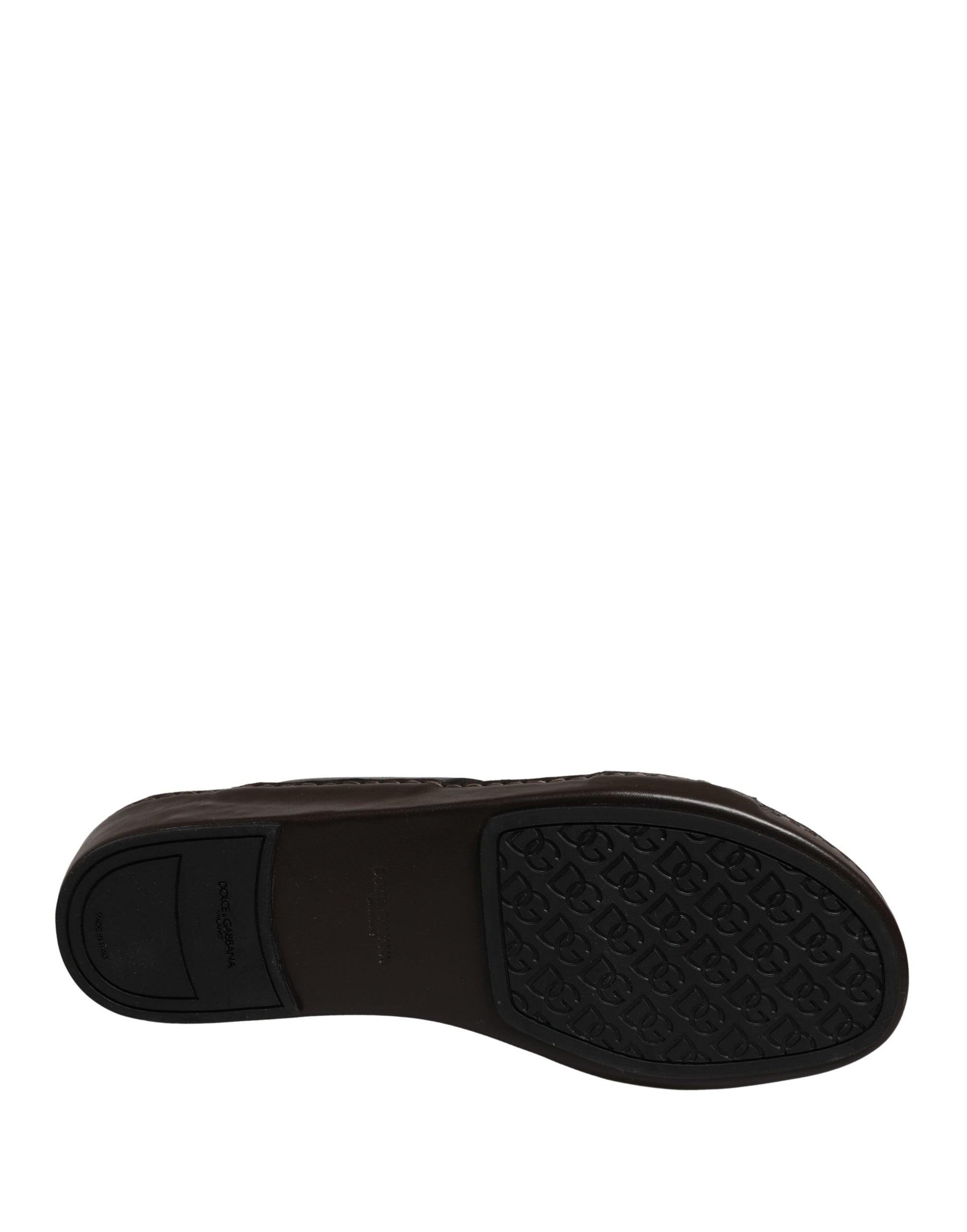 Dolce & Gabbana Brown Slides for Men additional view