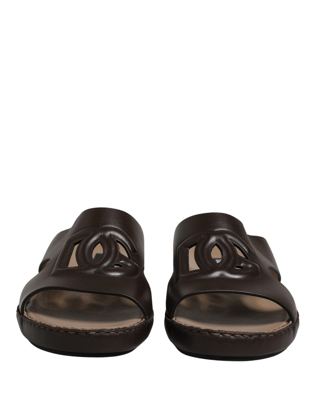 Dolce & Gabbana Brown Slides for Men additional view