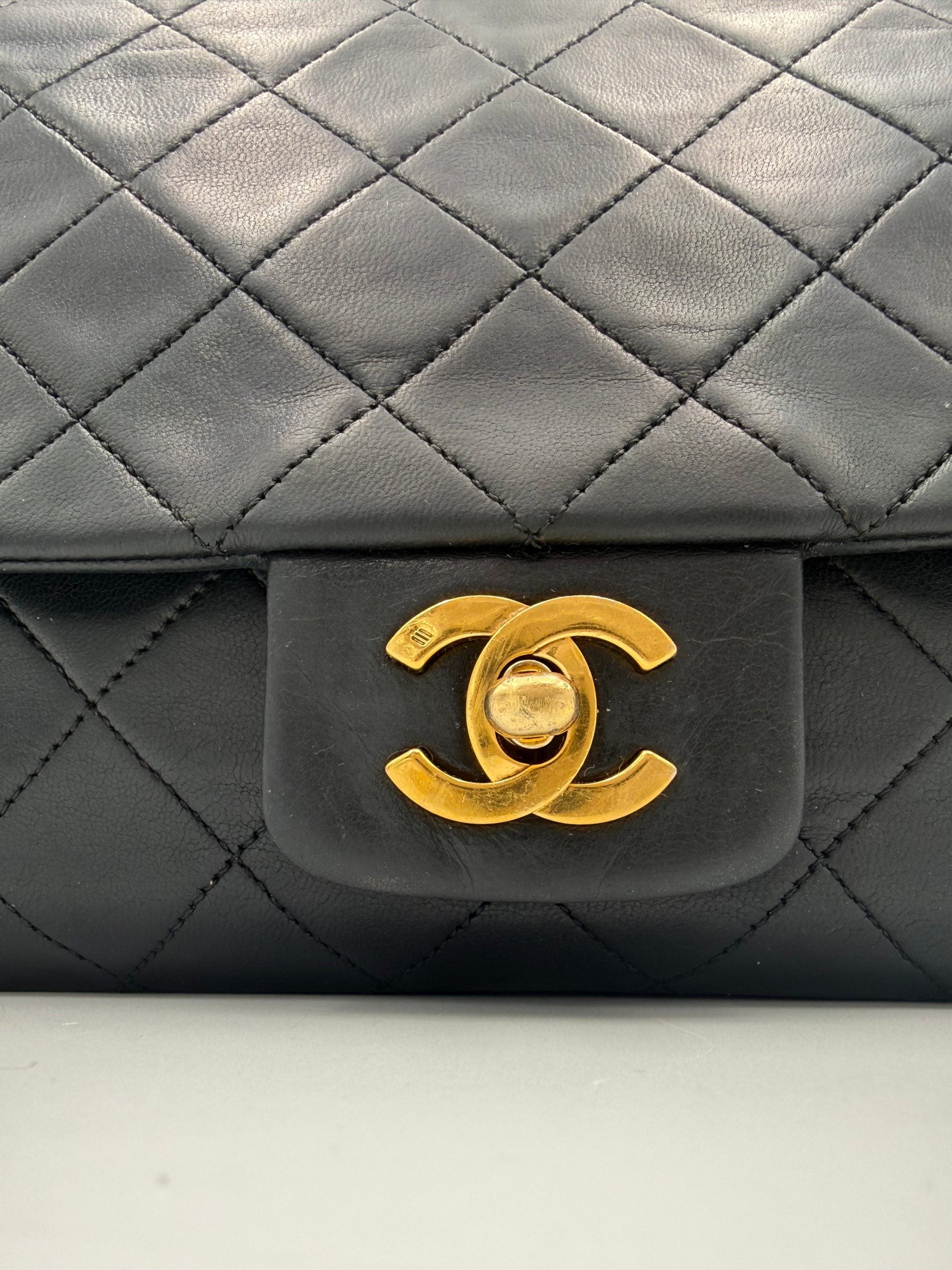 Chanel CHANEL Timeless Classic with Removable Pouch Handbag