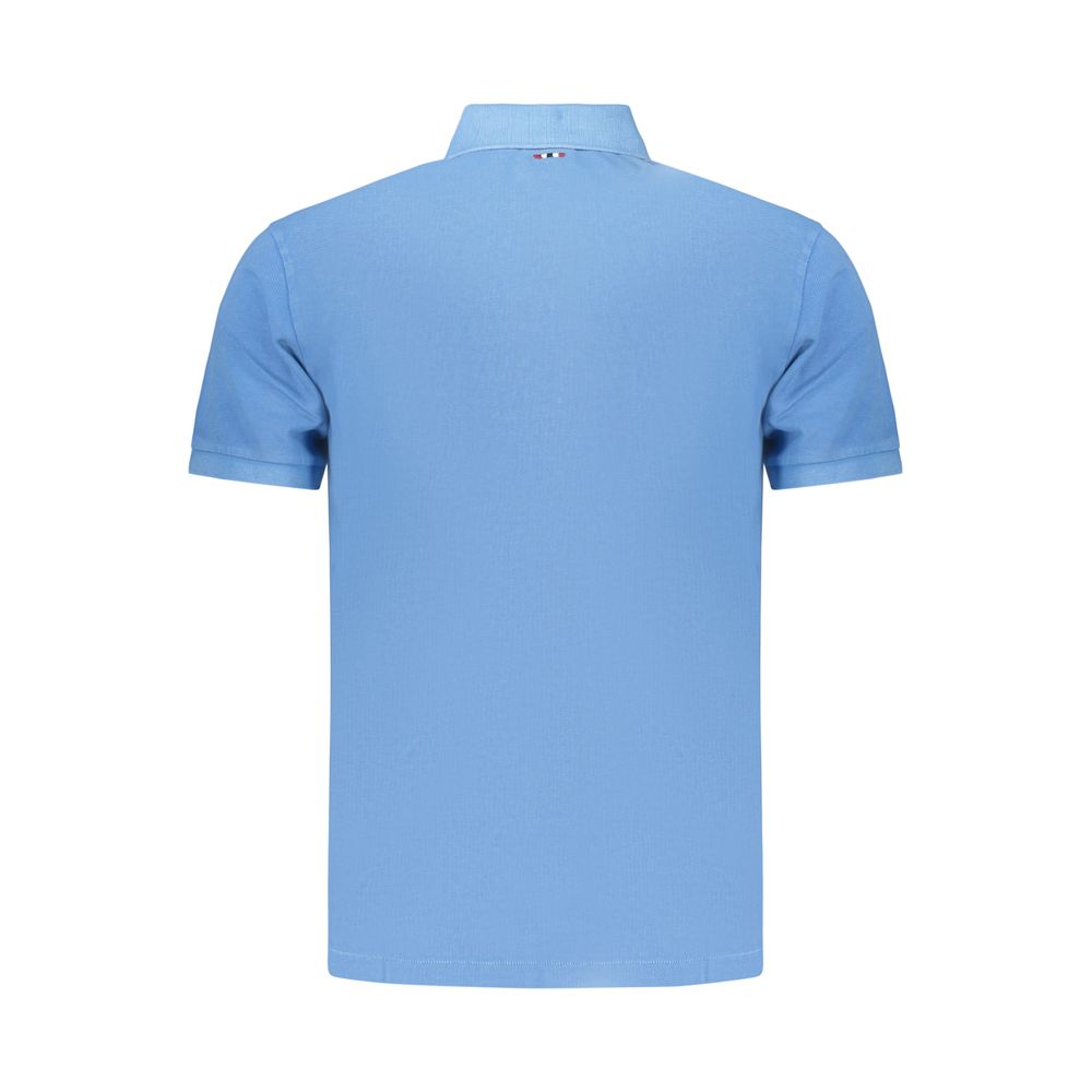 Polo Napapijri Azzurro en coton pour homme