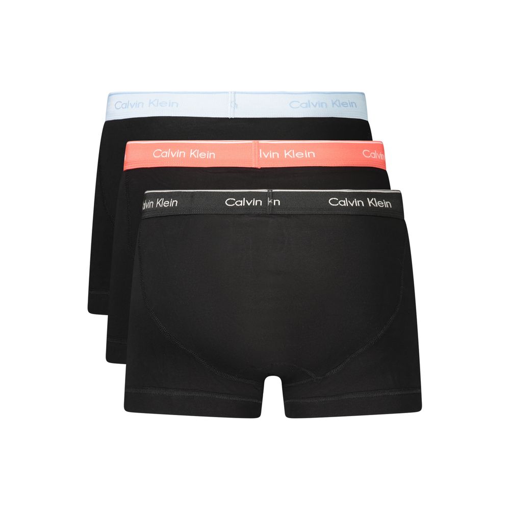 Short pour homme en coton noir Calvin Klein