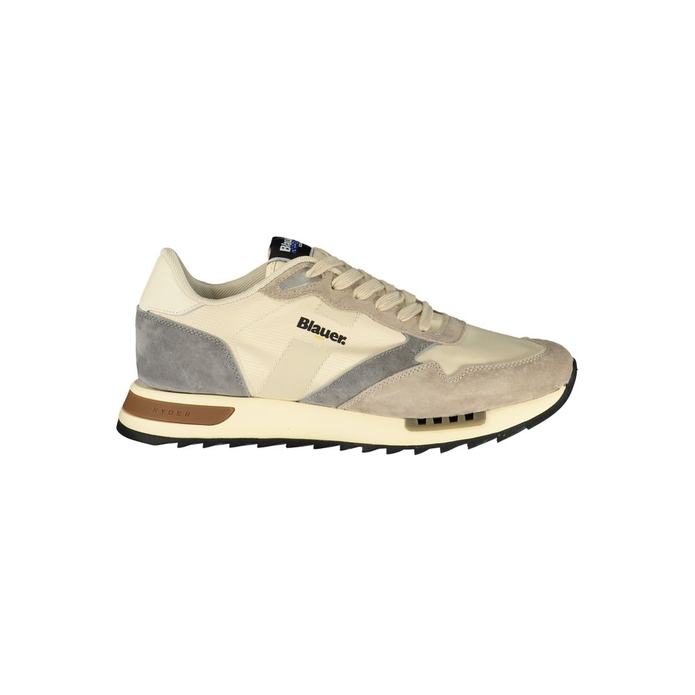 Baskets homme Blauer en polyester beige