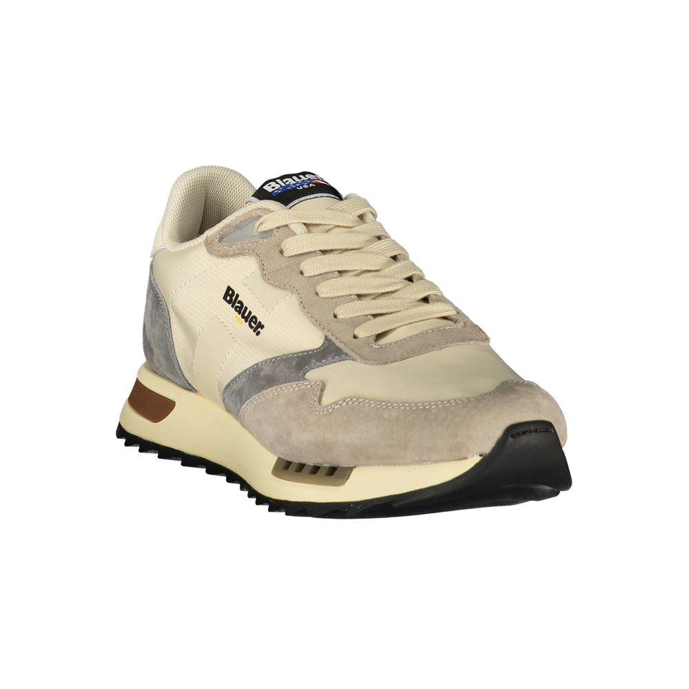 Baskets homme Blauer en polyester beige