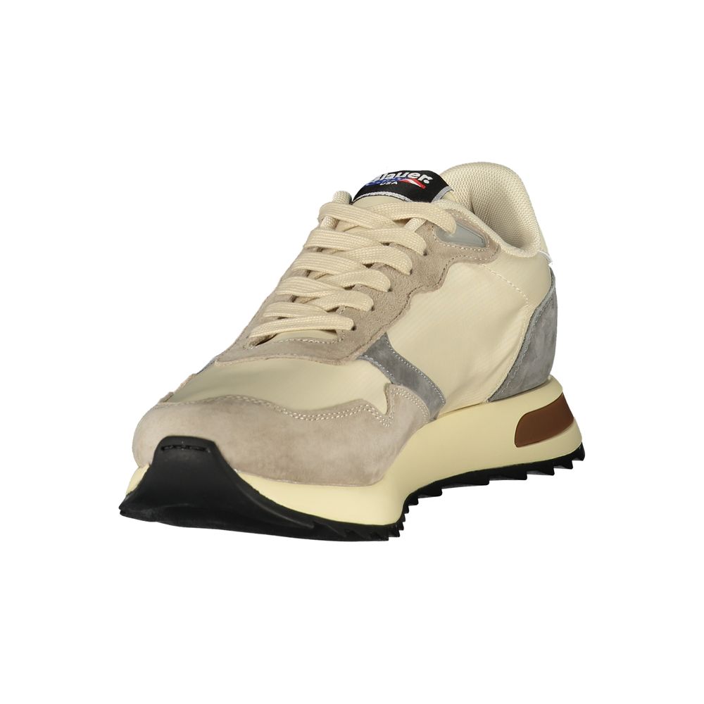 Baskets homme Blauer en polyester beige