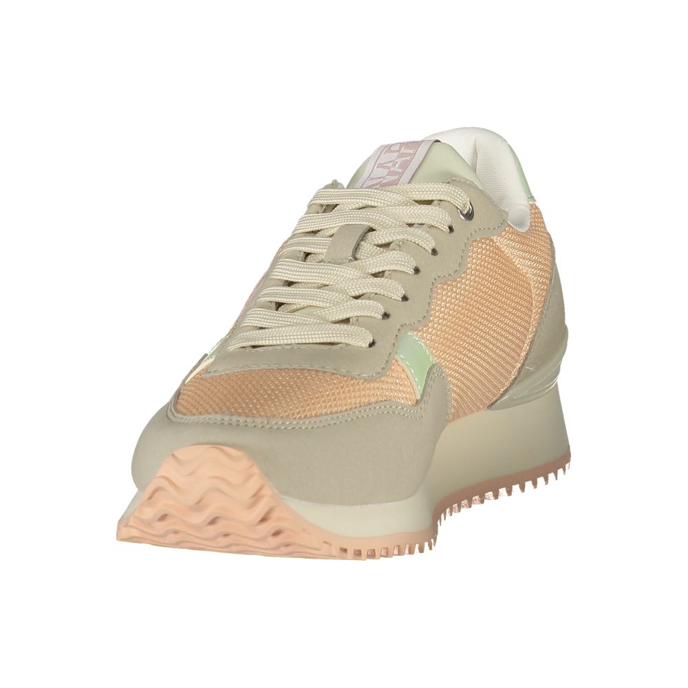 Baskets Napapijri roses en polyester pour femme