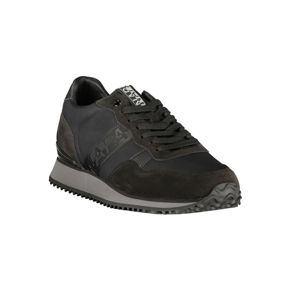 Baskets Napapijri noires en polyester pour homme