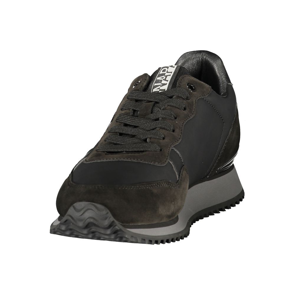 Baskets Napapijri noires en polyester pour homme