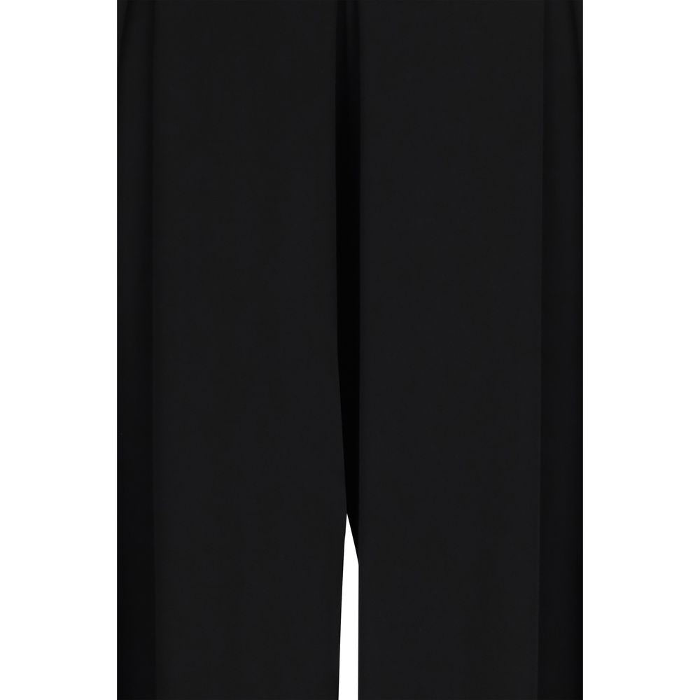 Max Mara Pure Black Casual Pants for Women detail view