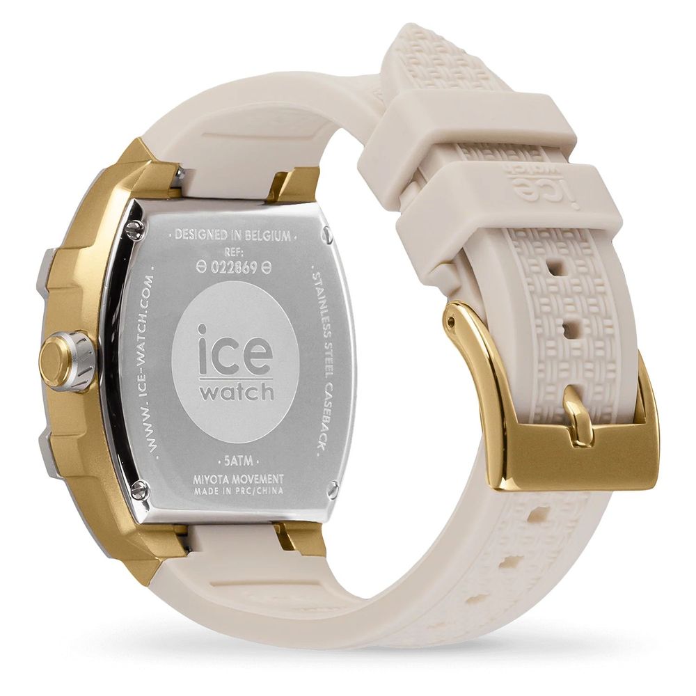 Montre habillée synthétique bleu glacé