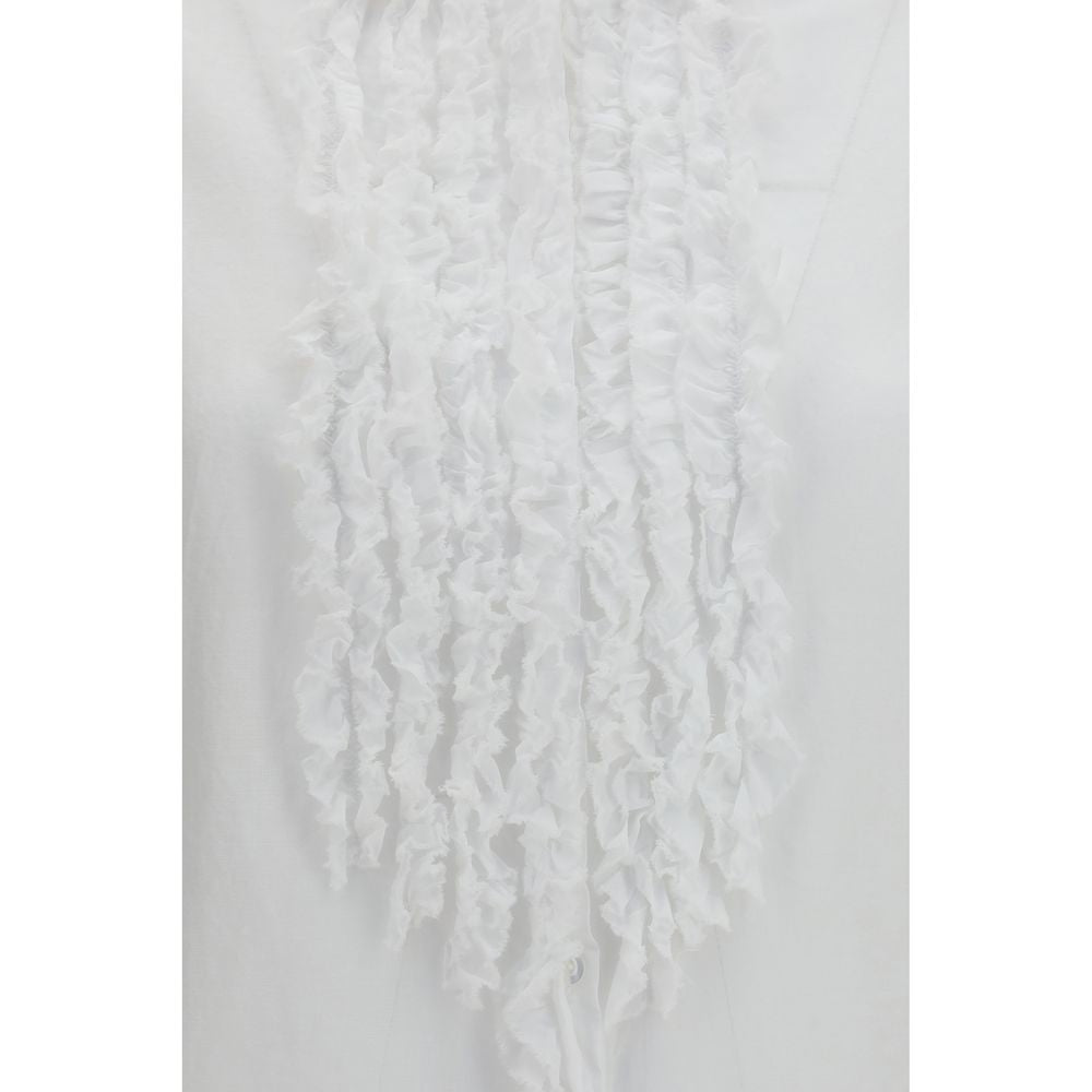 SOSUE White Cotton Blouse