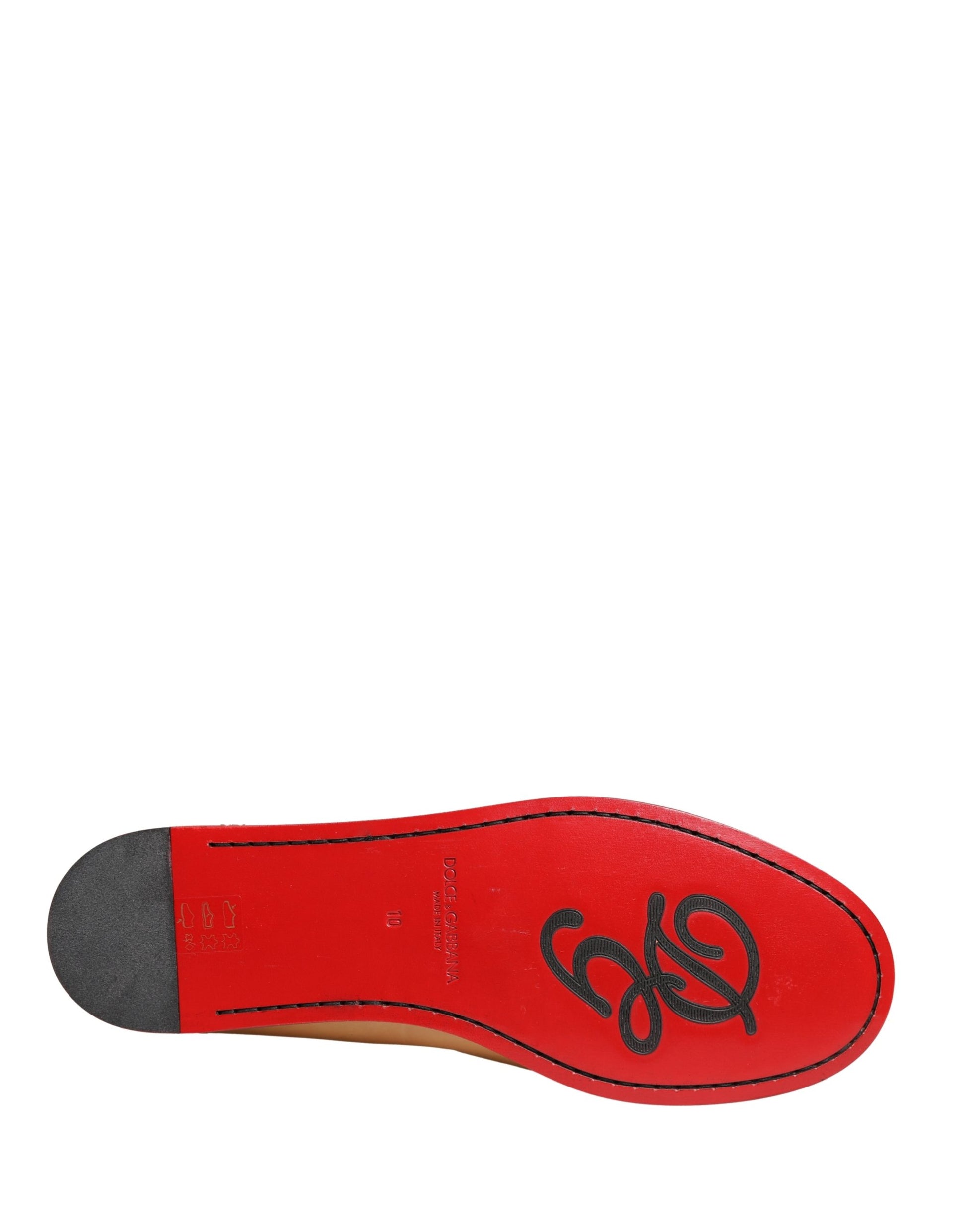 Dolce & Gabbana Beige Slip On Loafers for Men additional view