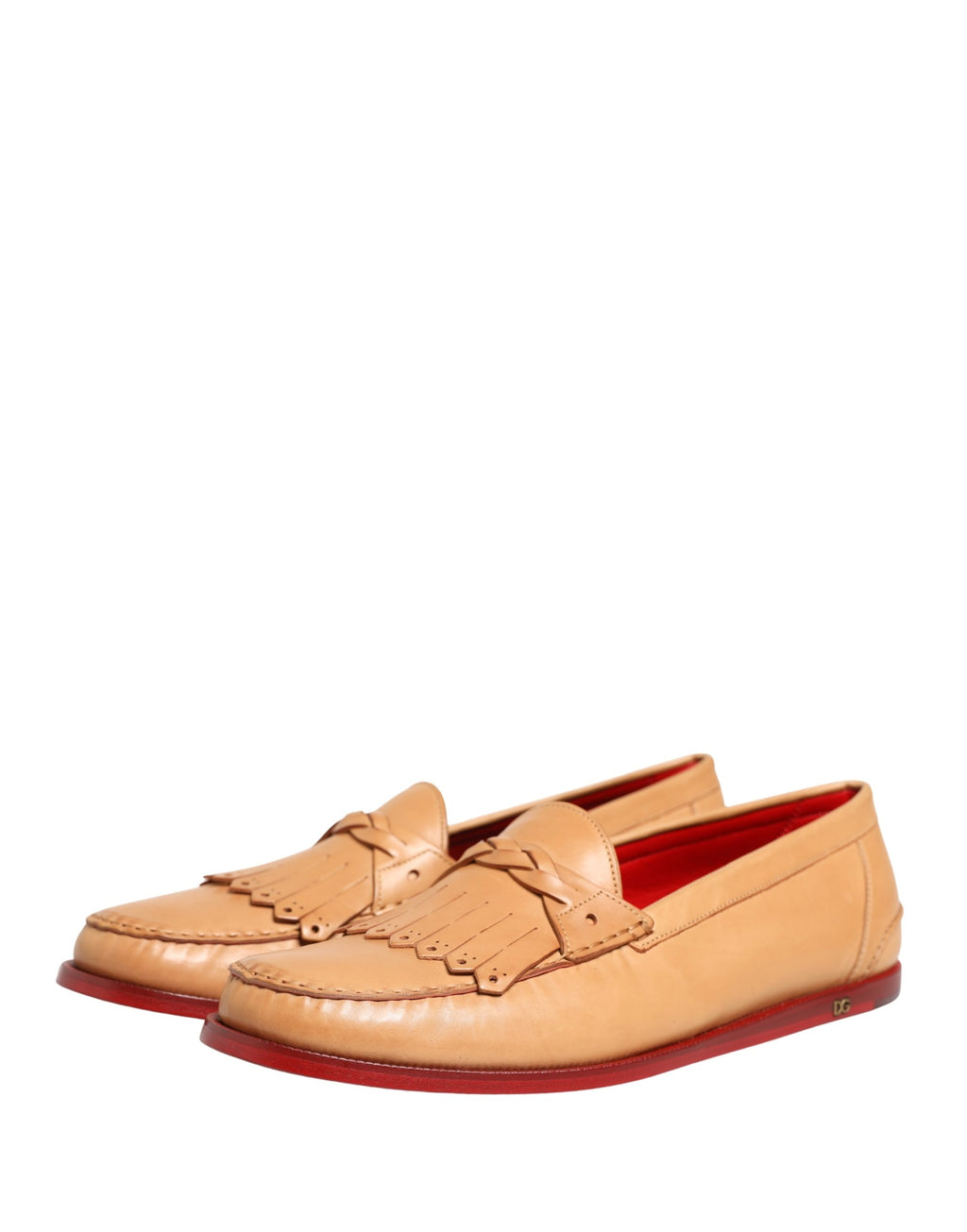 Dolce & Gabbana Beige Slip On Loafers for Men additional view