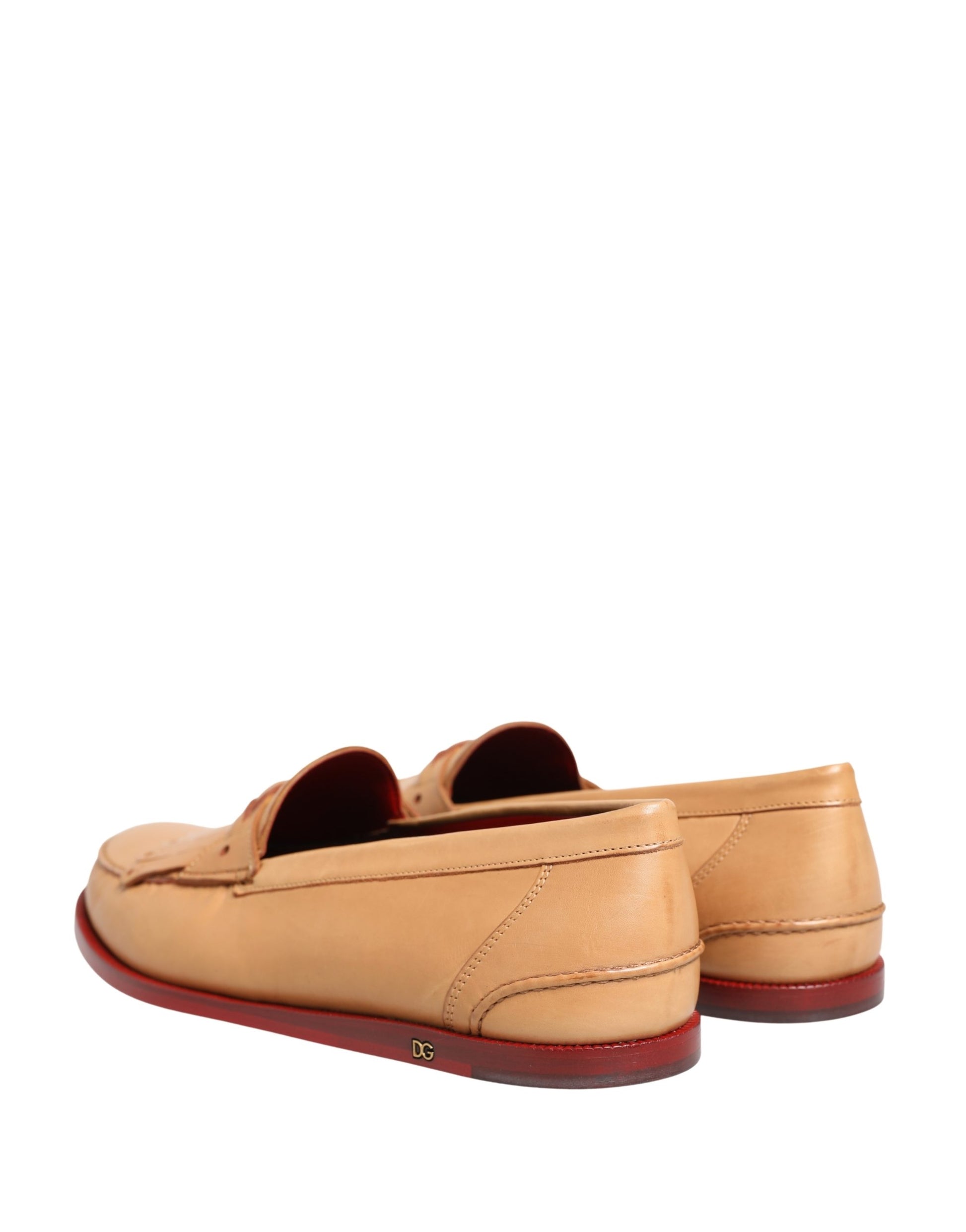 Dolce & Gabbana Beige Slip On Loafers for Men additional view
