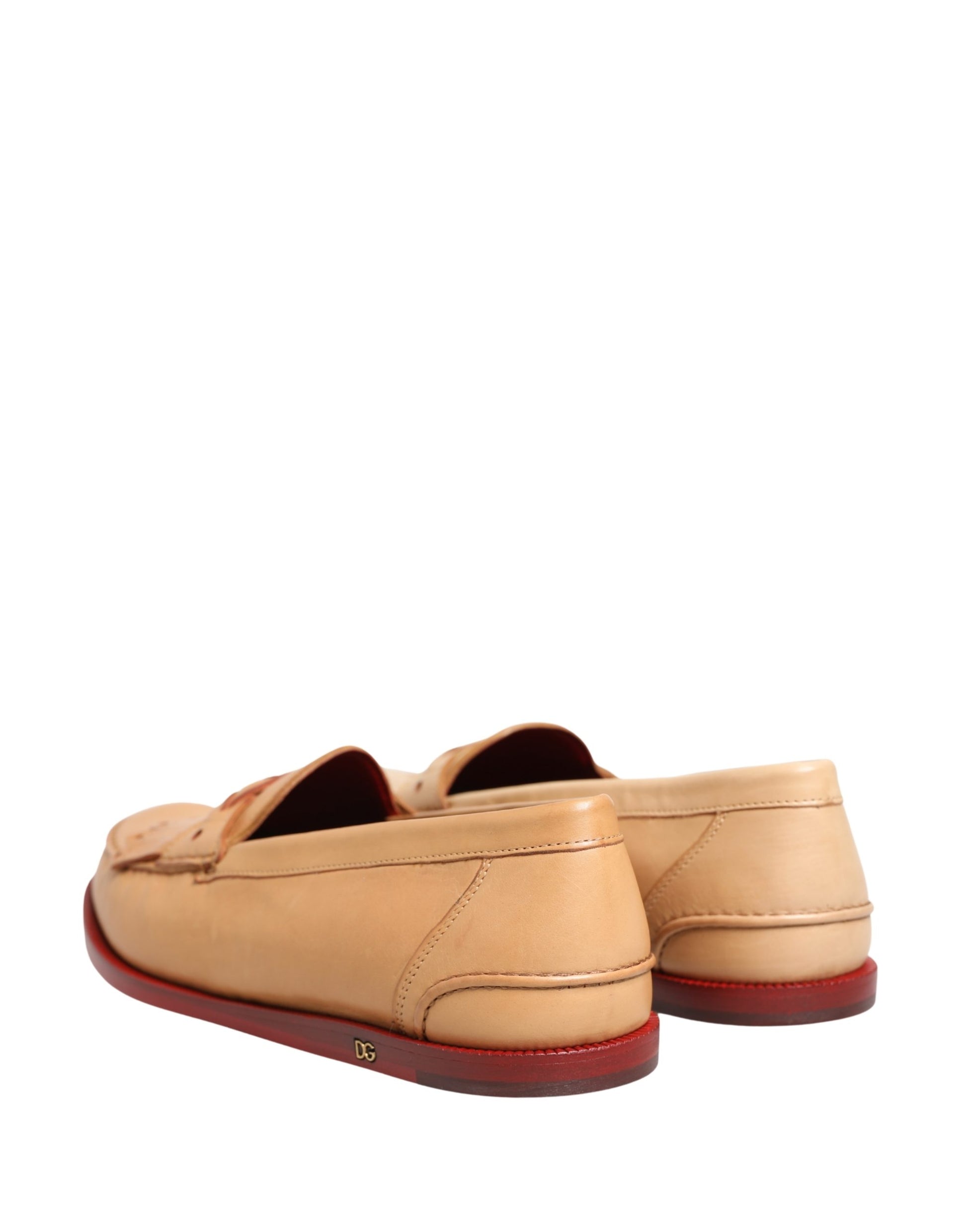 Dolce & Gabbana Beige Slip On Loafers for Men additional view