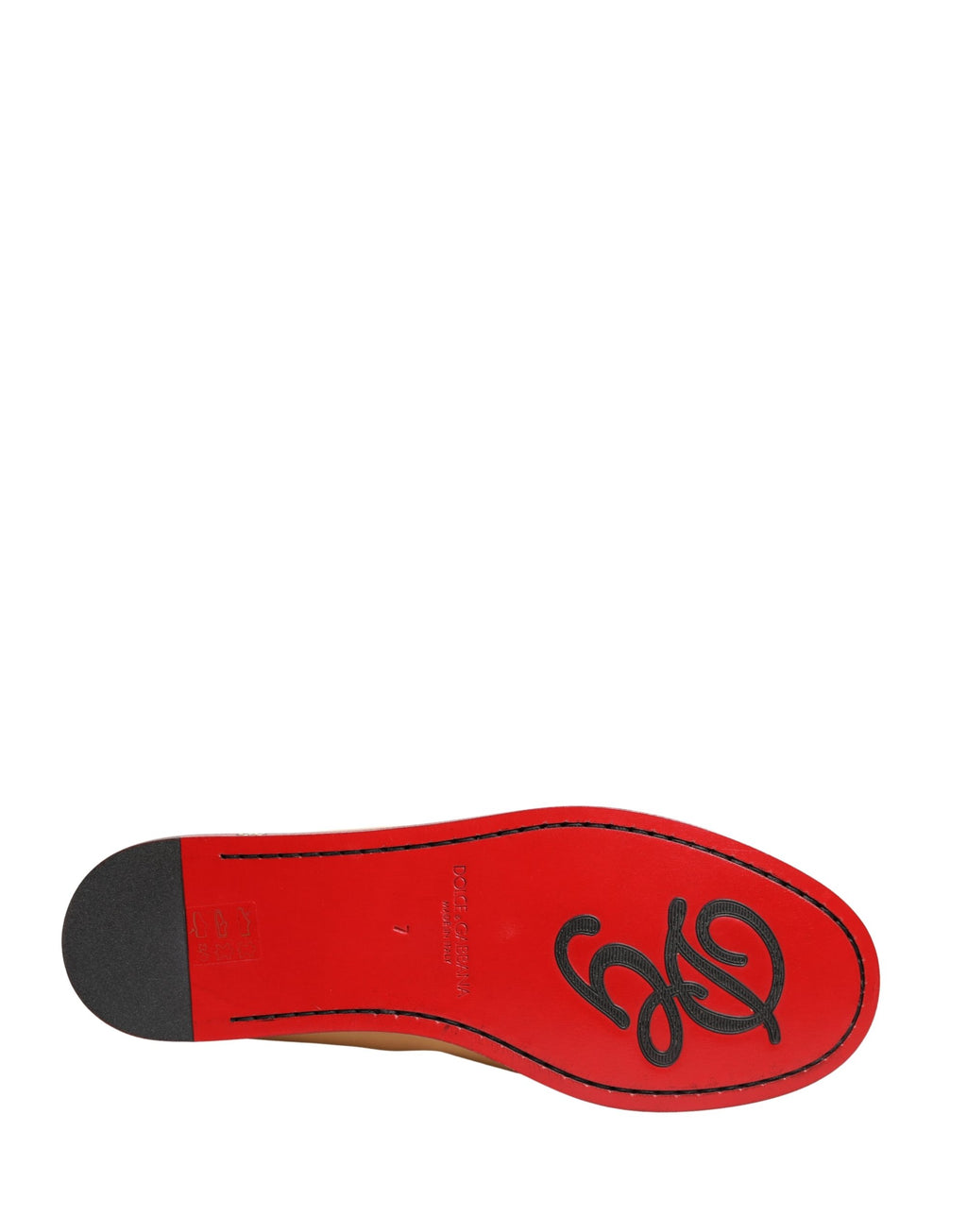 Dolce & Gabbana Beige Slip On Loafers for Men additional view