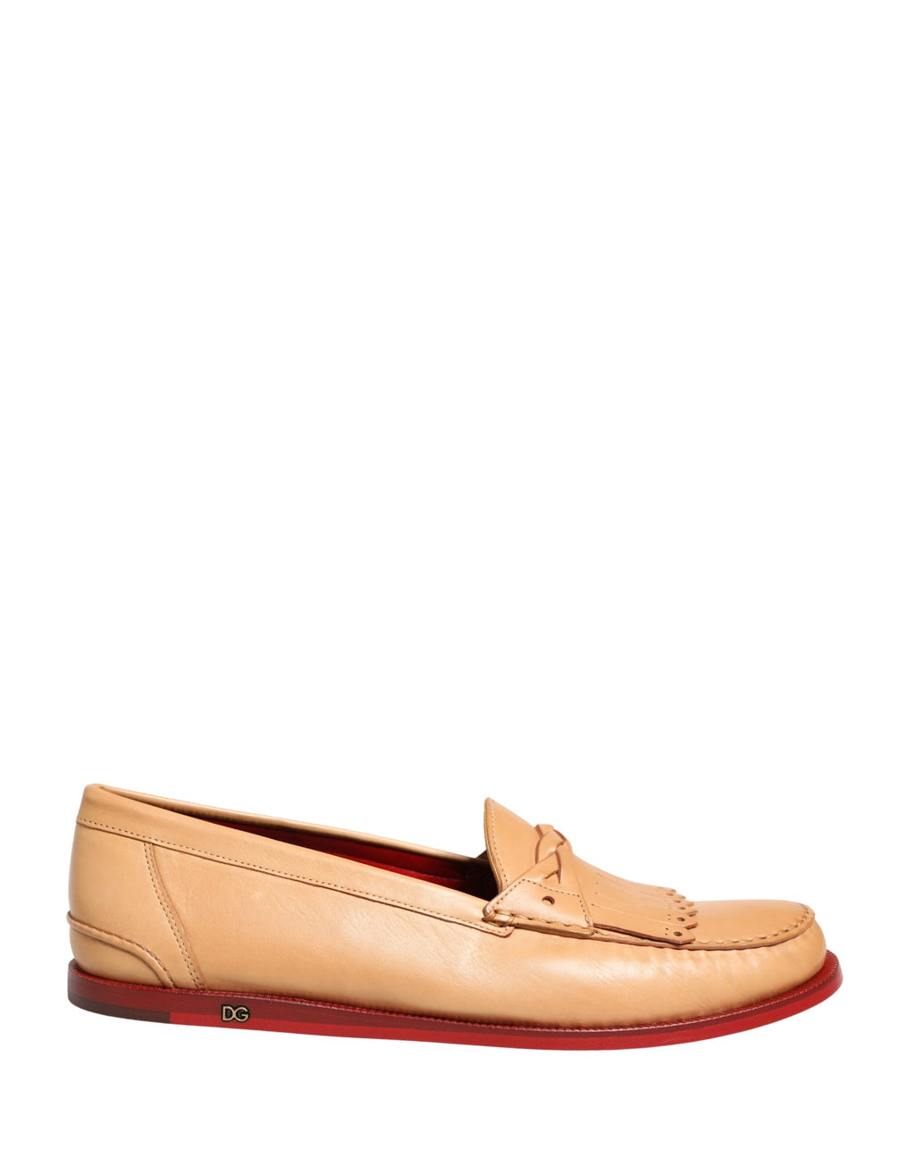 Dolce & Gabbana Beige Slip On Loafers for Men alternate view