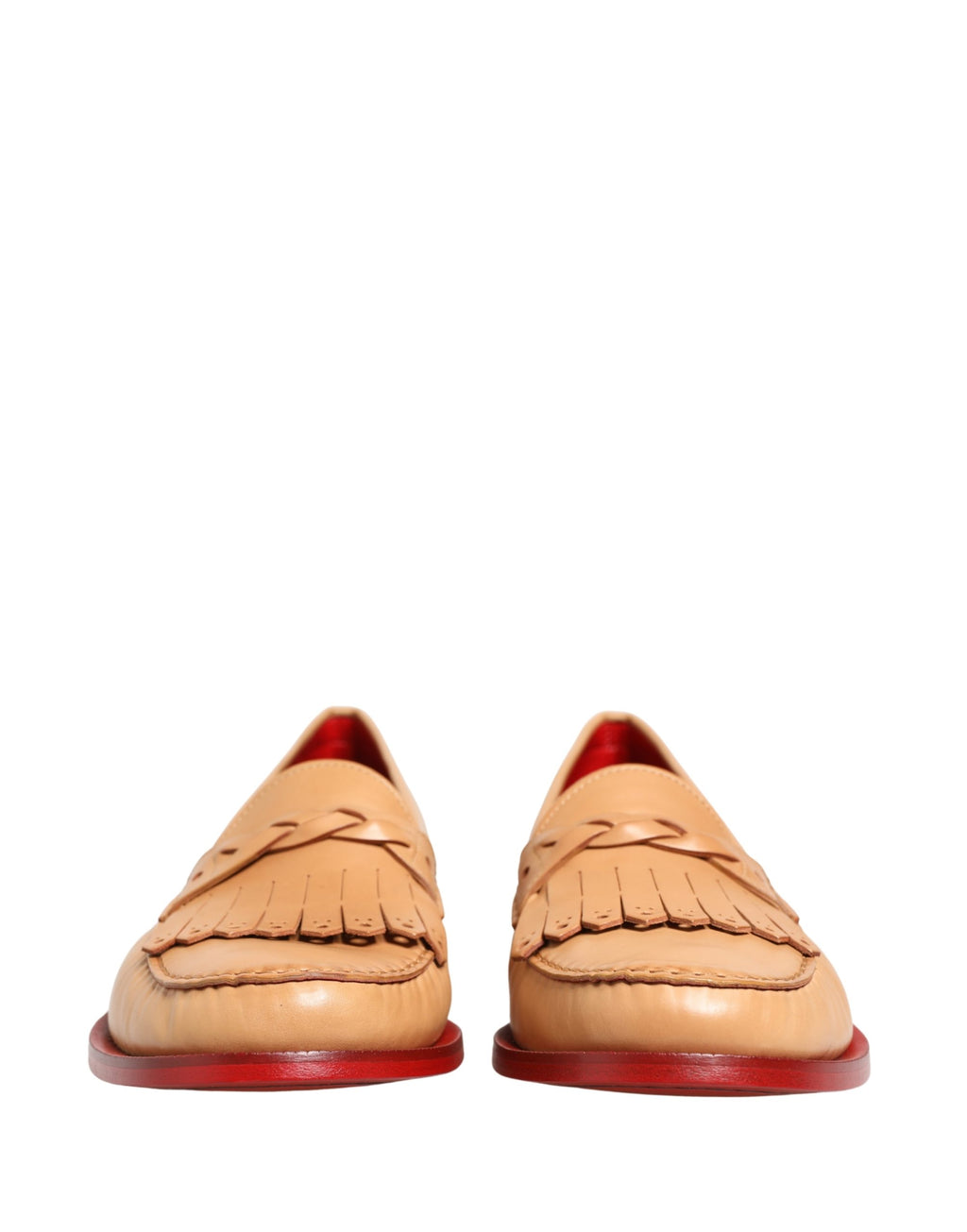 Dolce & Gabbana Beige Slip On Loafers for Men detail view