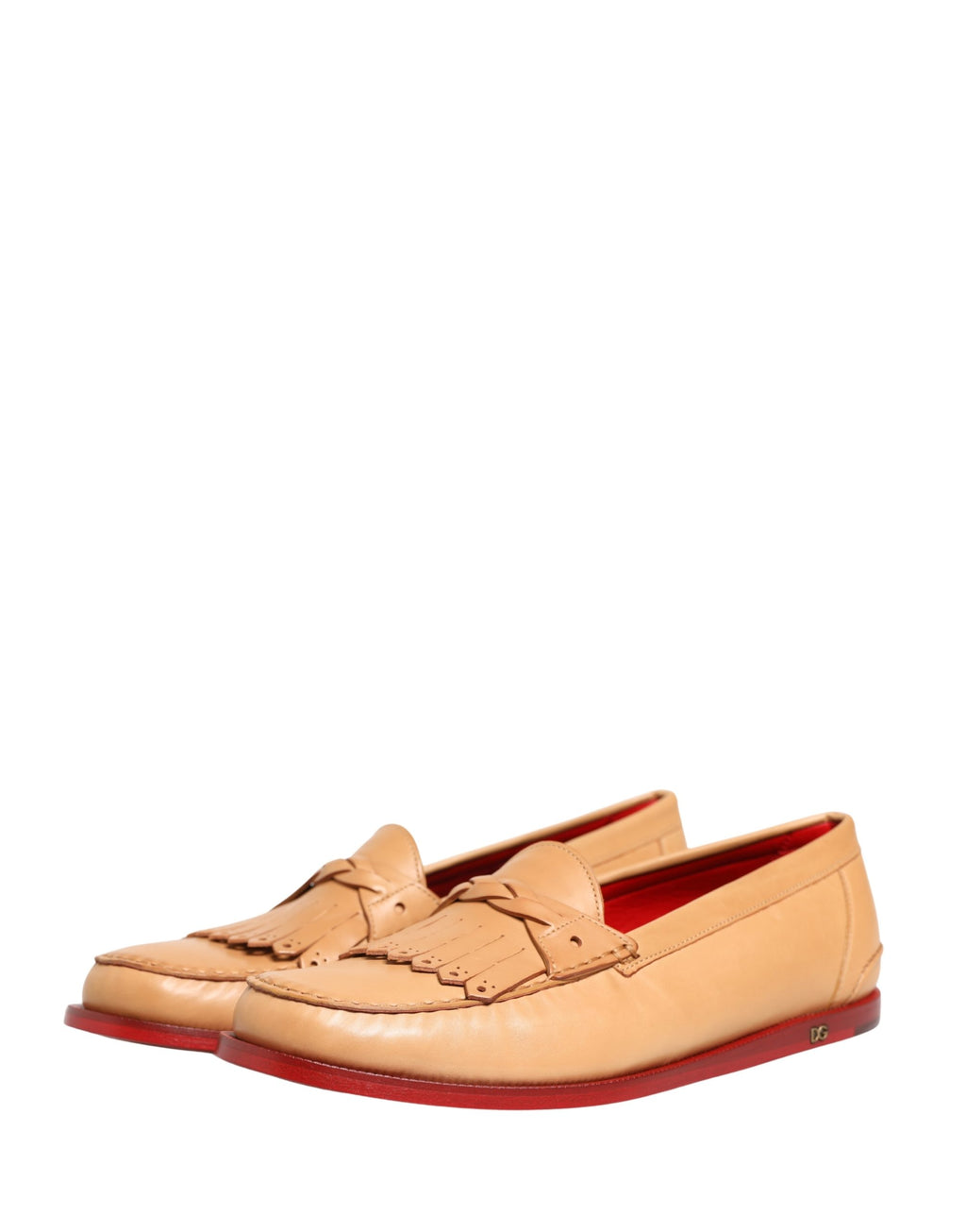 Dolce & Gabbana Beige Slip On Loafers for Men additional view