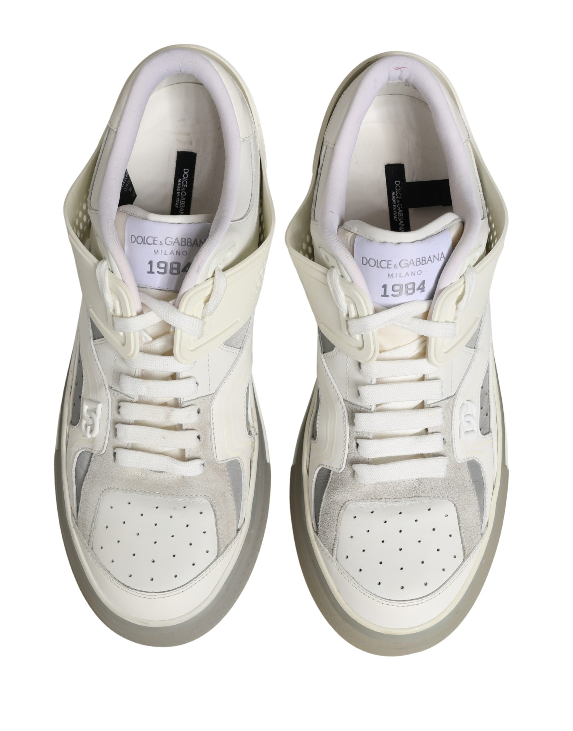 Dolce & Gabbana White Low Top Sneakers for Men additional view