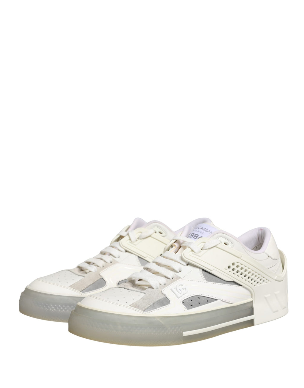 Dolce & Gabbana White Low Top Sneakers for Men additional view