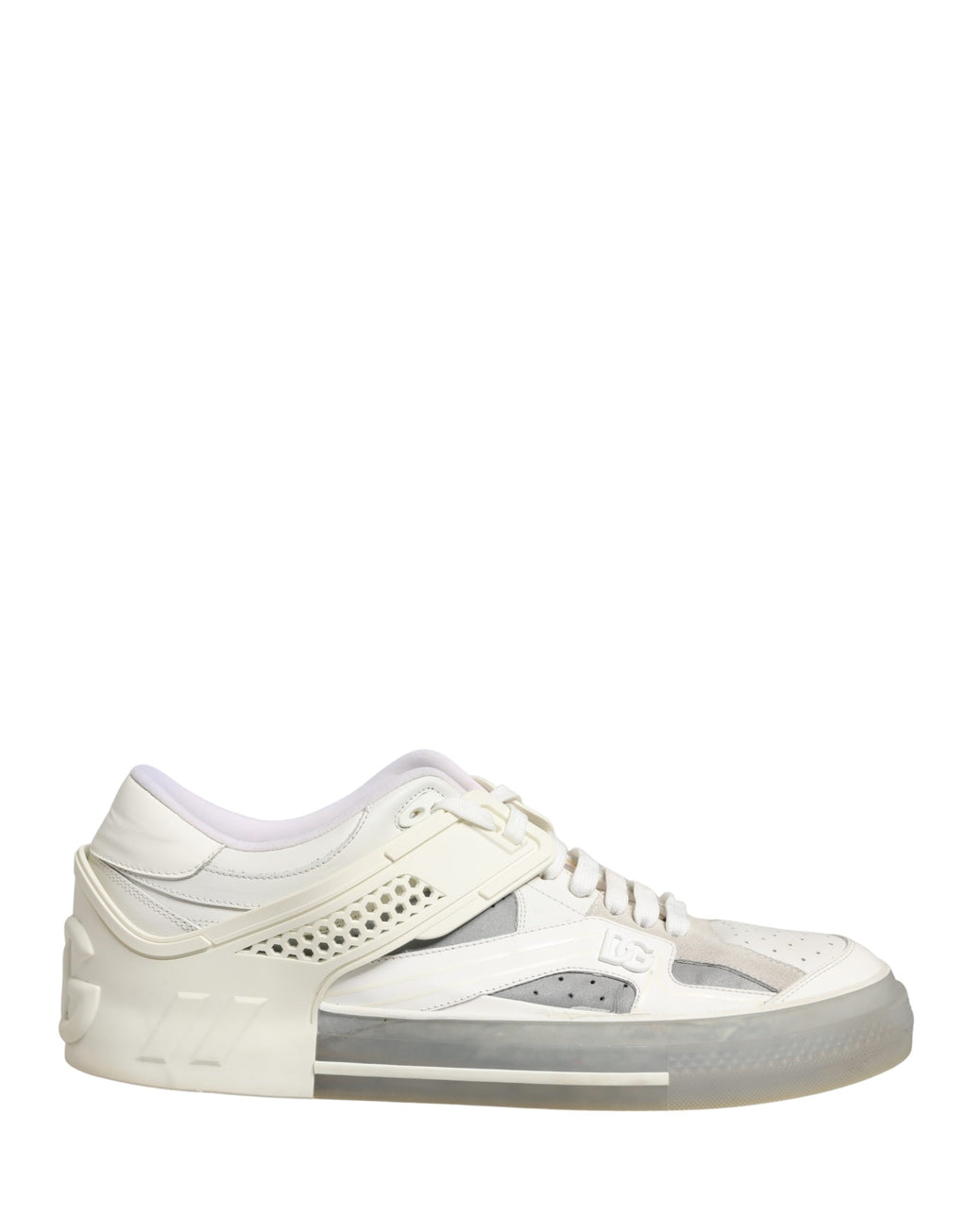 Dolce & Gabbana White Low Top Sneakers for Men alternate view