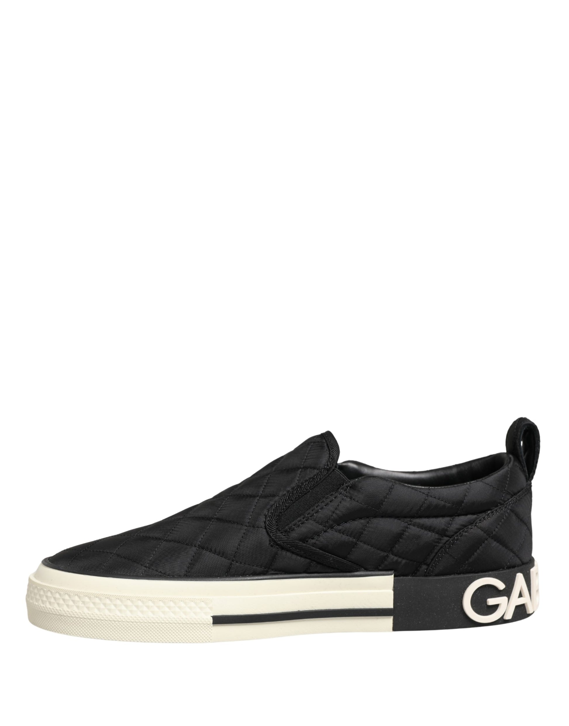 Dolce & Gabbana Black Low Top Sneakers for Women detail view