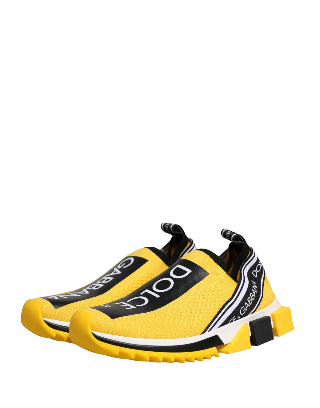 Dolce & Gabbana Yellow Low Top Sneakers for Women additional view