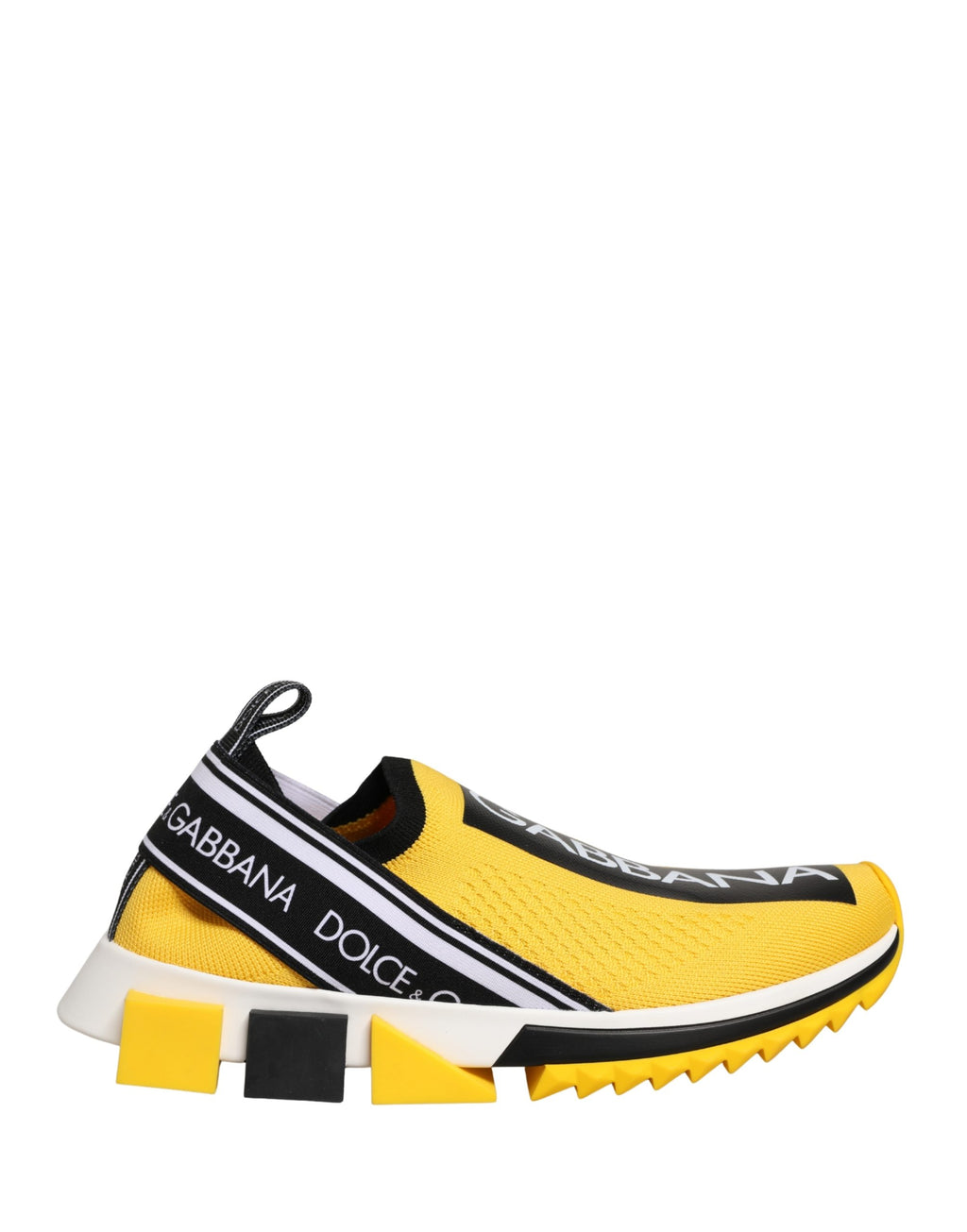 Dolce & Gabbana Yellow Low Top Sneakers for Women