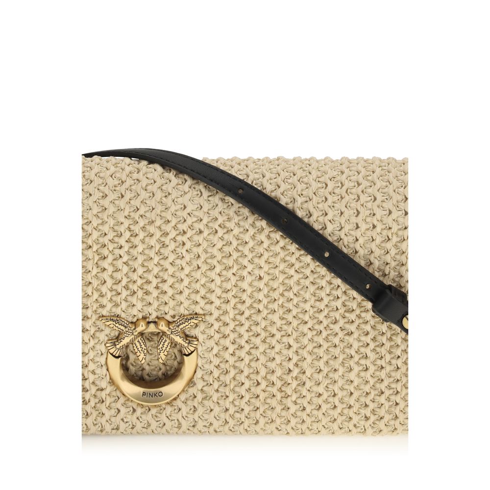 PINKO Beige Shoulder Bag for Women side view